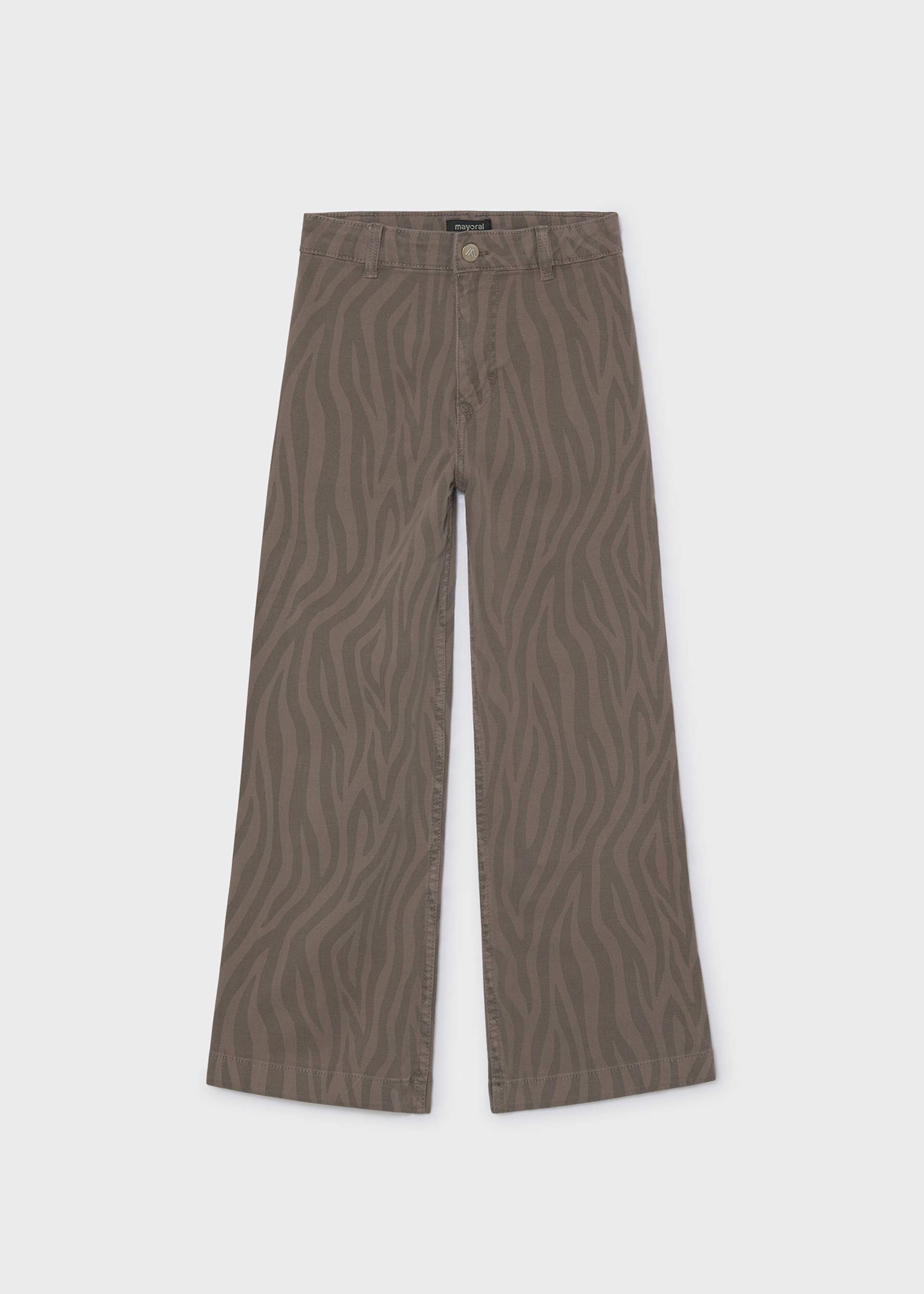Girls' wide-leg trousers