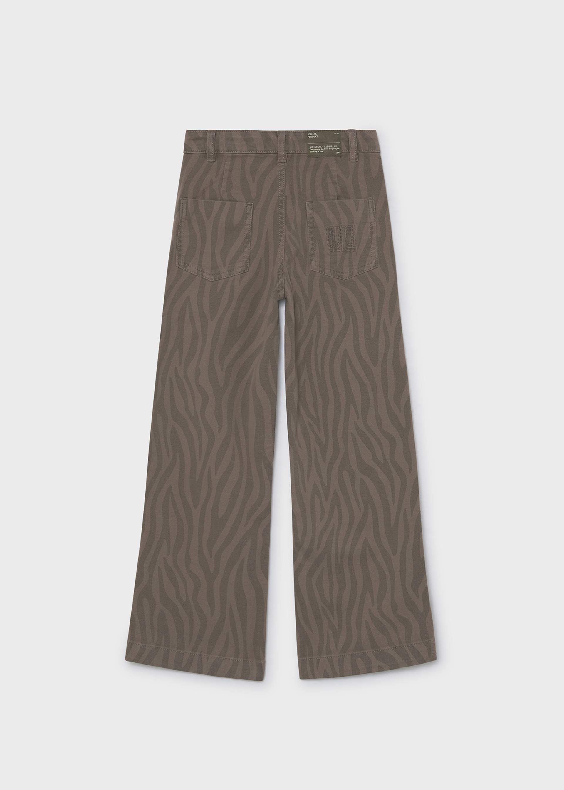 Girls' wide-leg trousers