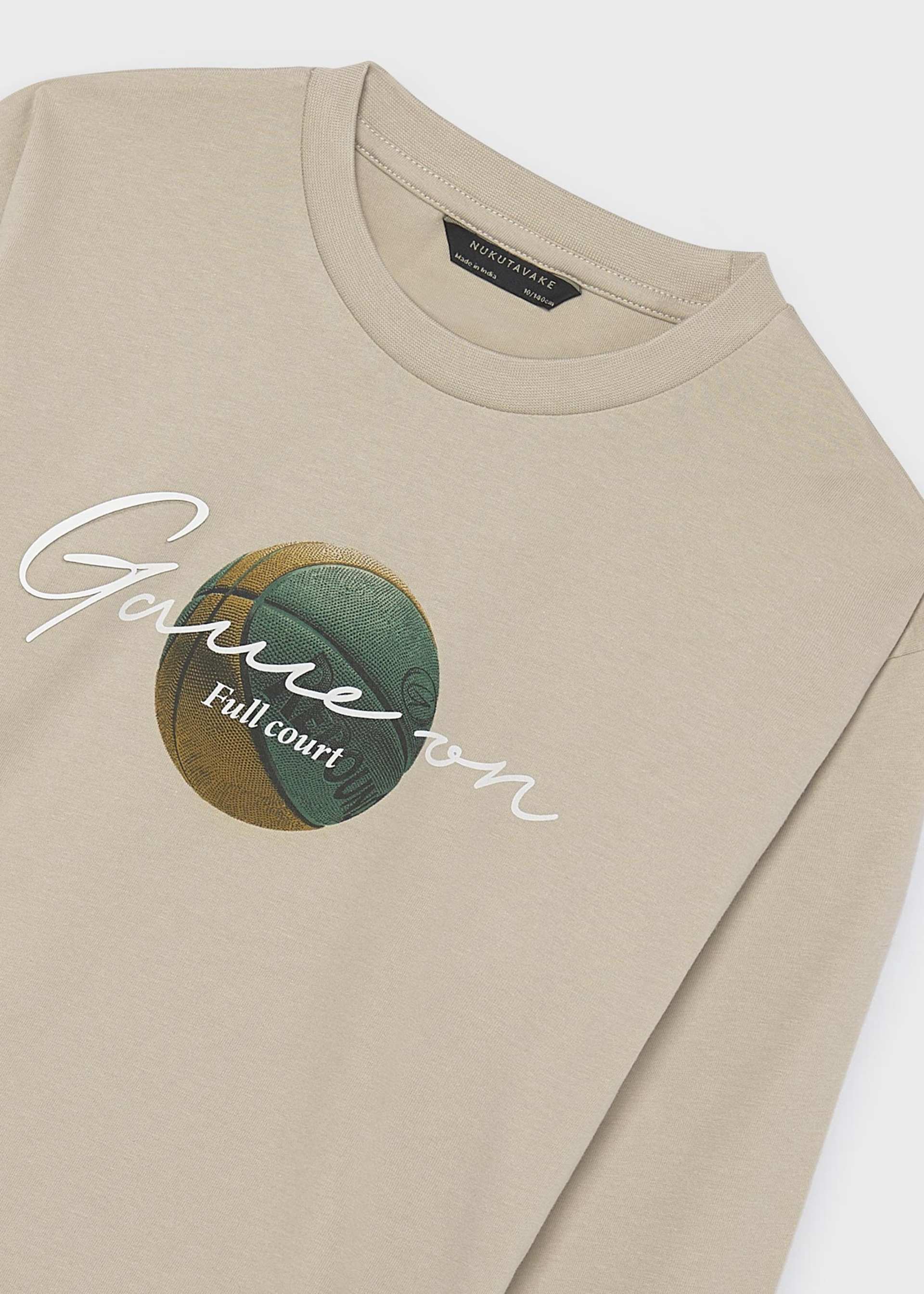 T-shirt lettres garçon