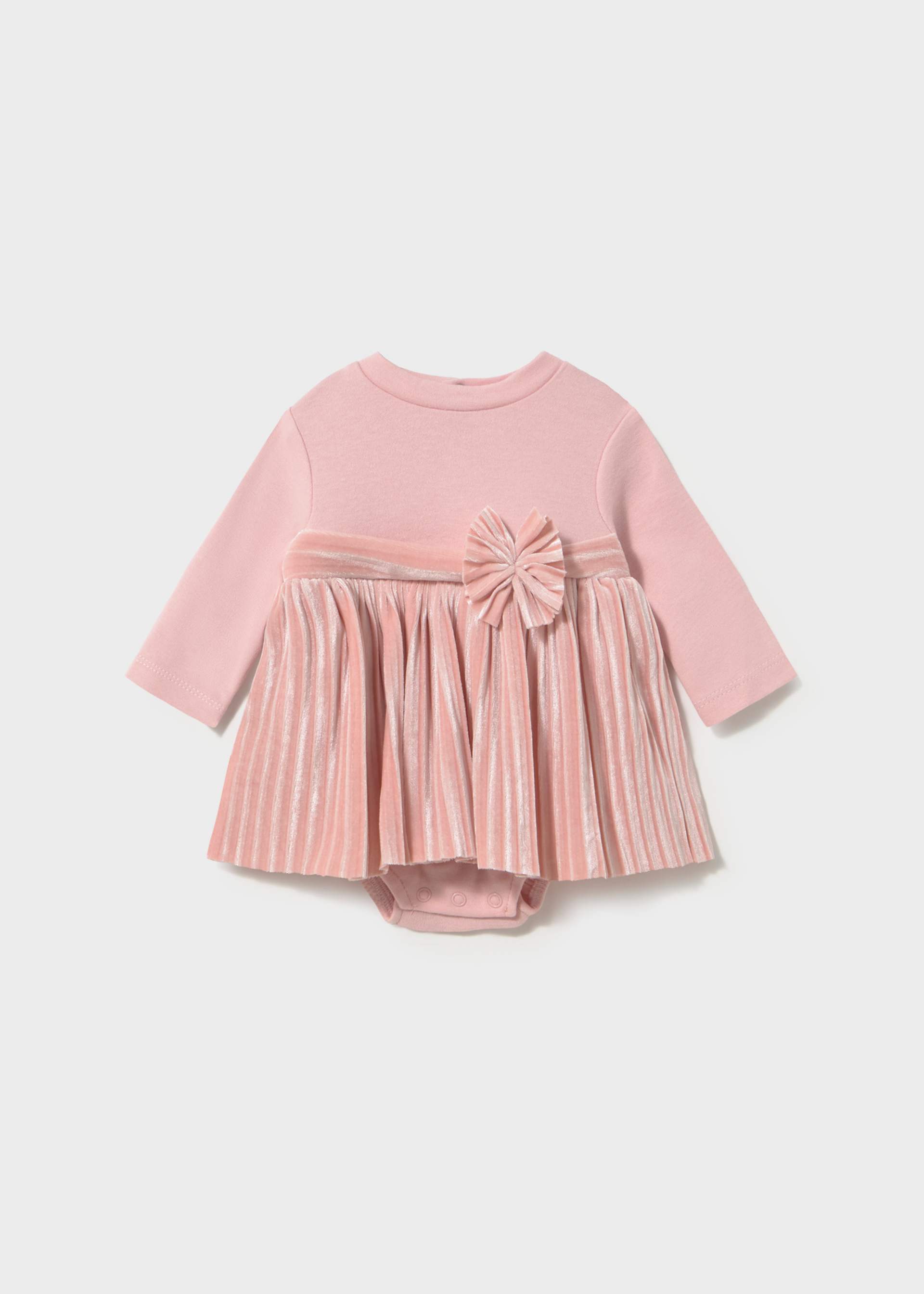Vestido moño recién nacida