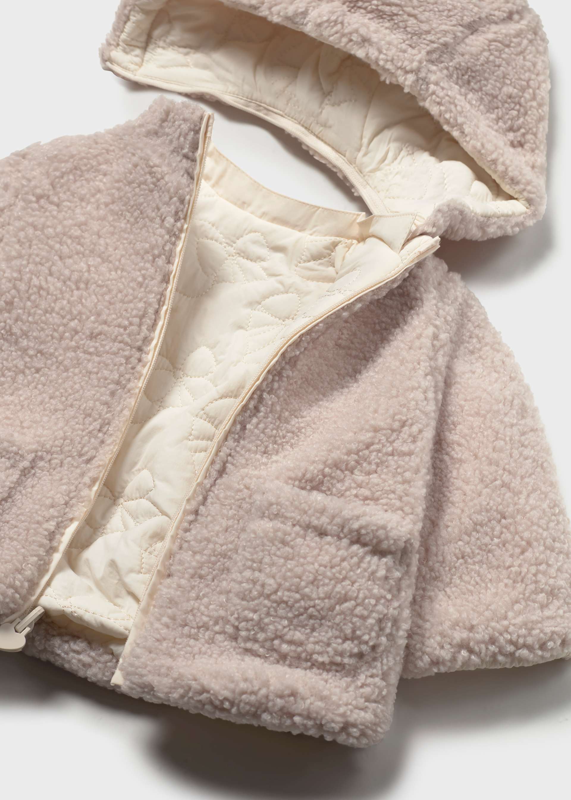 Chaquetón reversible recién nacida