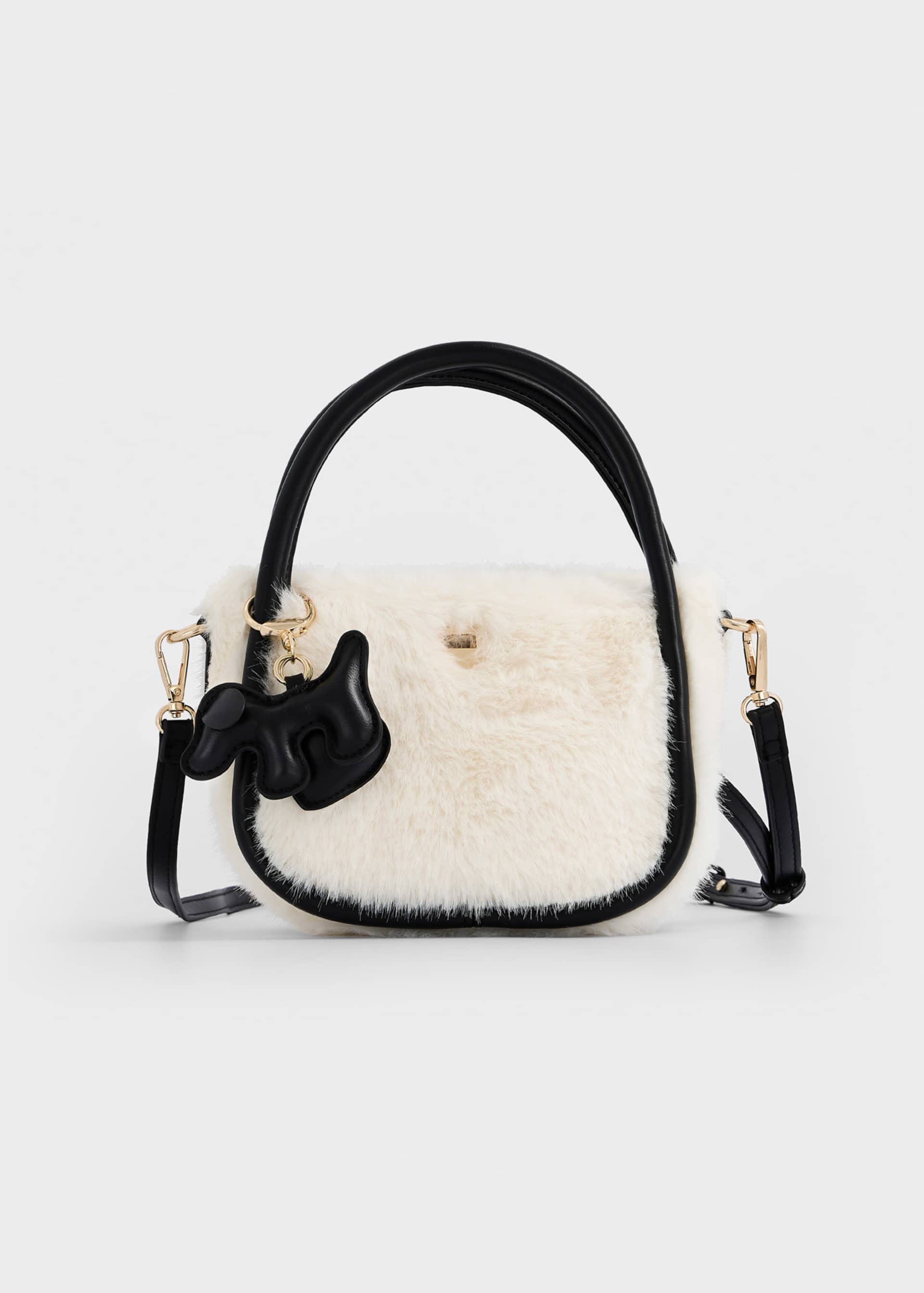 Girls' fur bag
