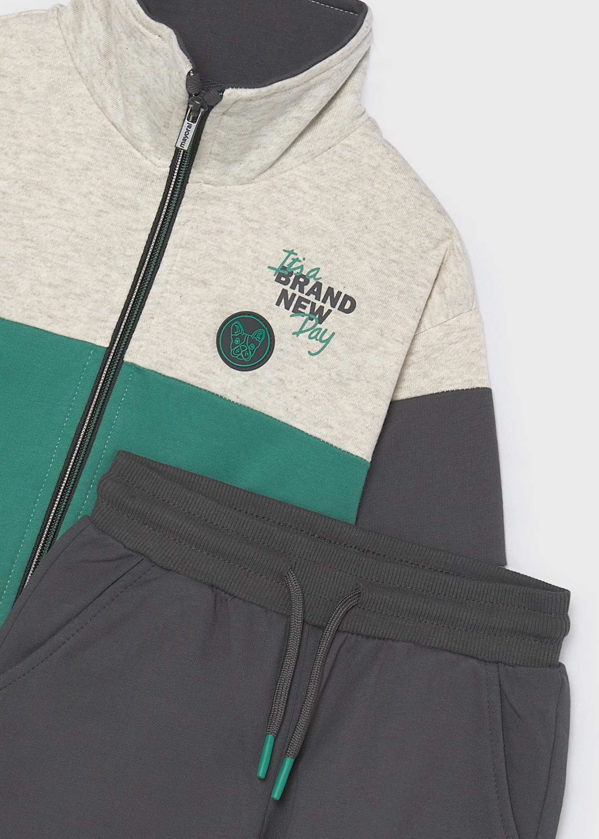 Jogginganzug color blocked Jungen