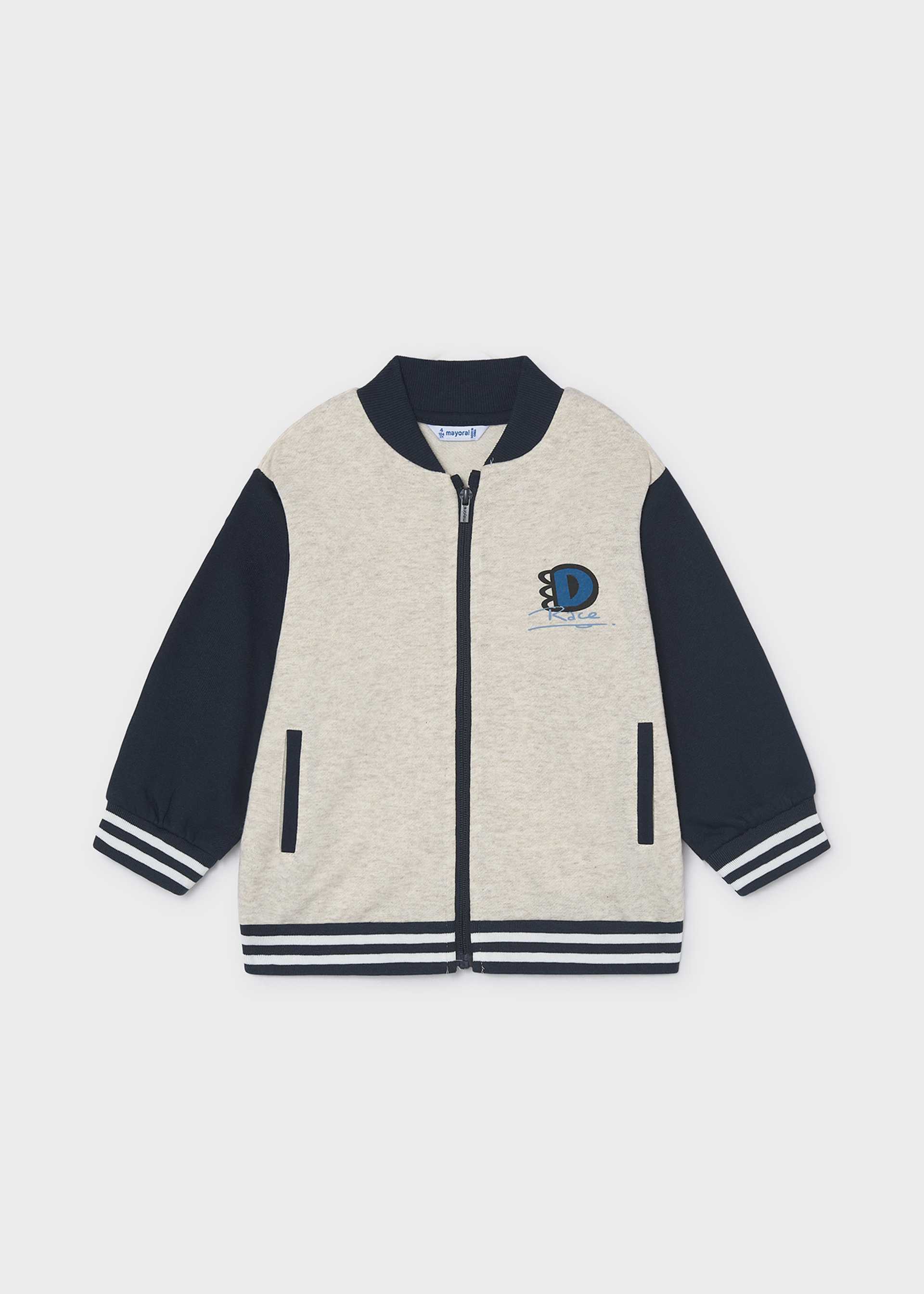 Pants con chamarra bomber niño