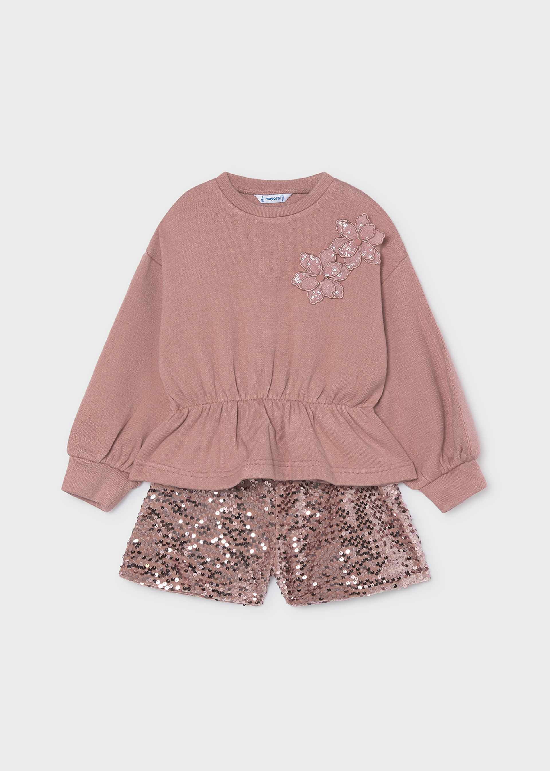 Set Shorts und Top Mädchen
