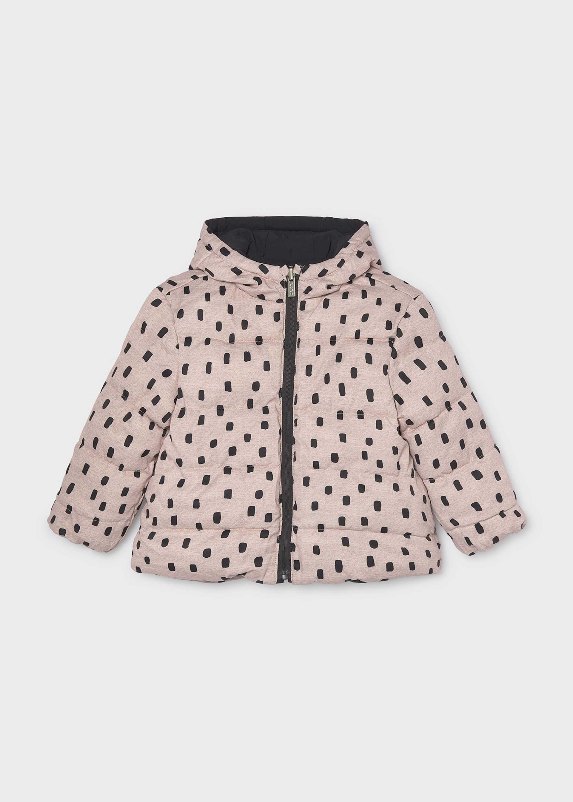 Manteau réversible fille