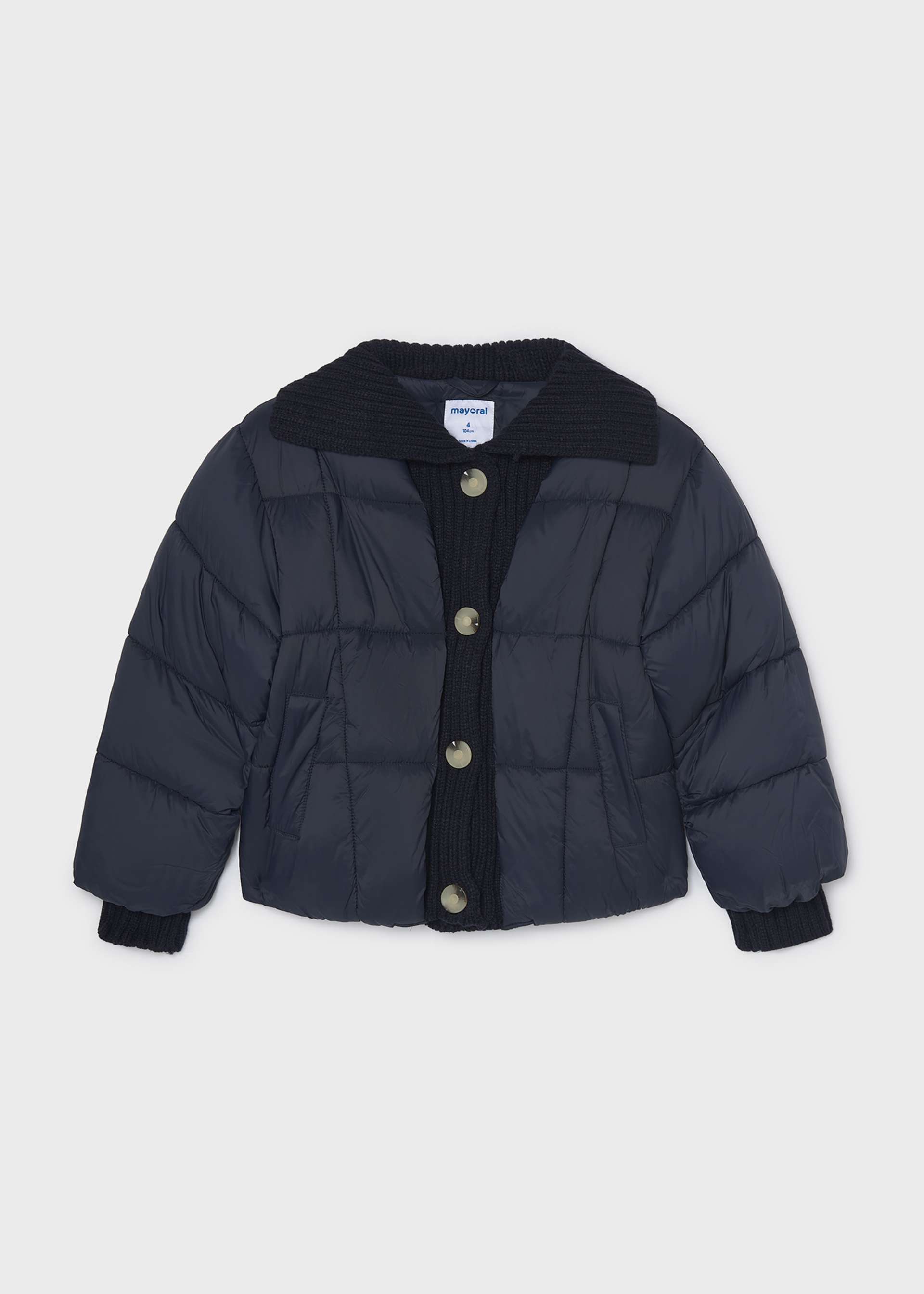 Manteau côtelé fille