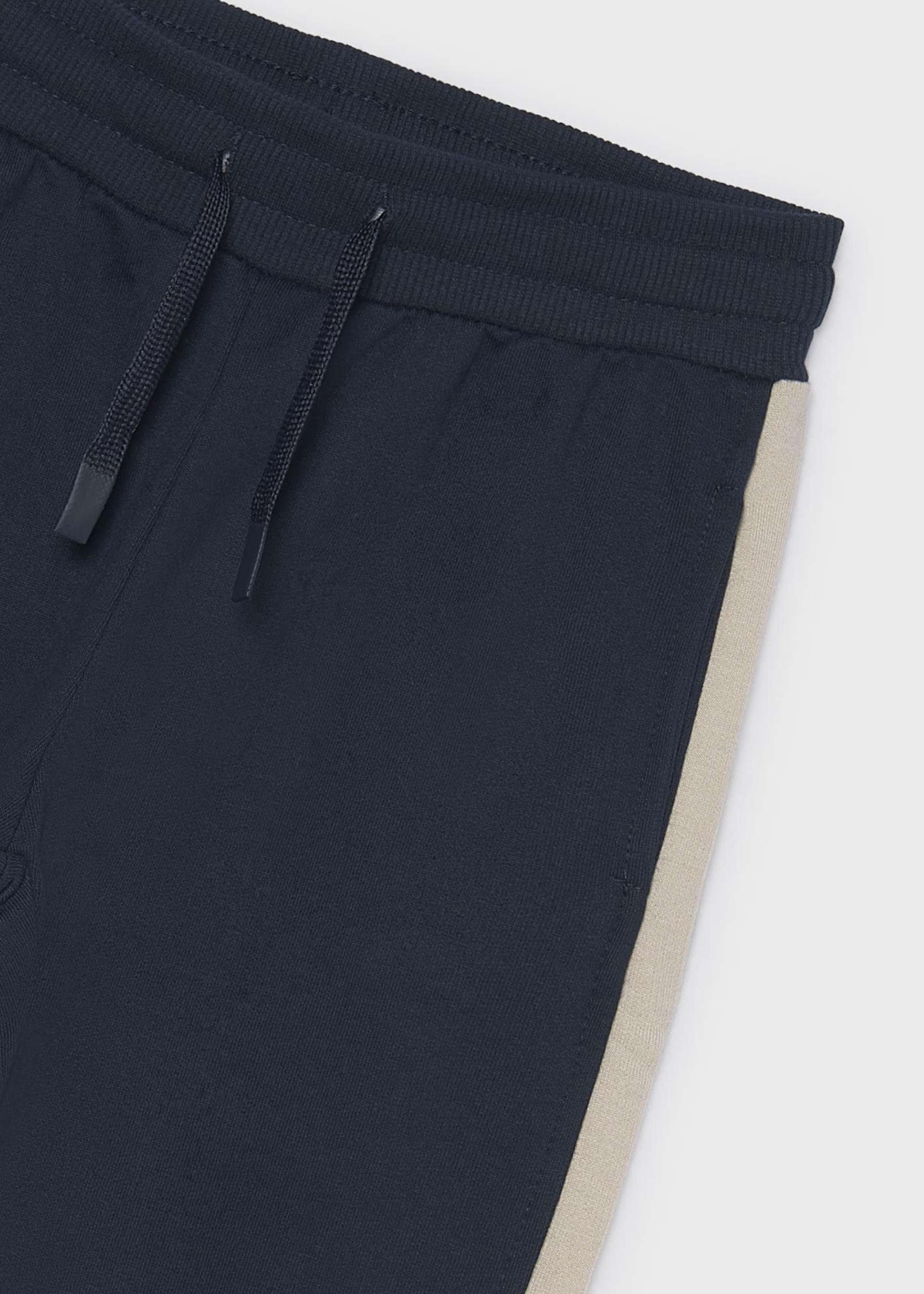 Jogginganzug 2 Hosen Kontrastdetails Jungen