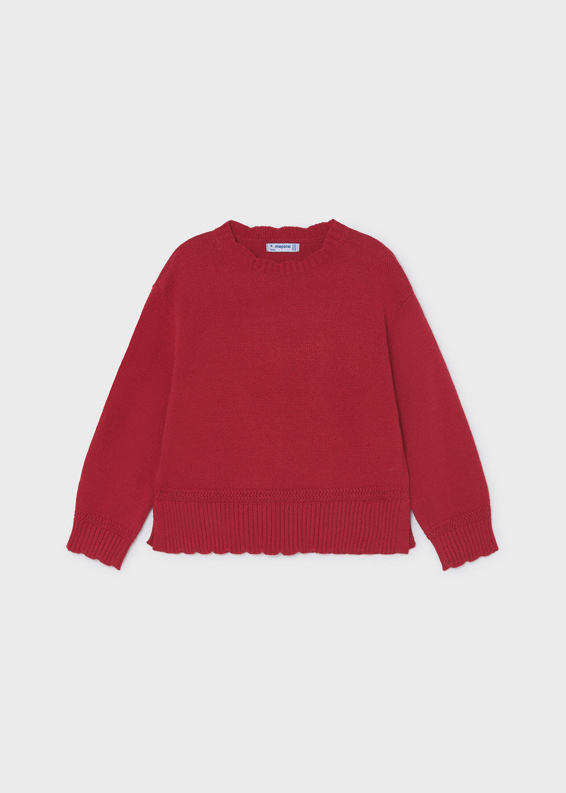 Pull en maille fille
