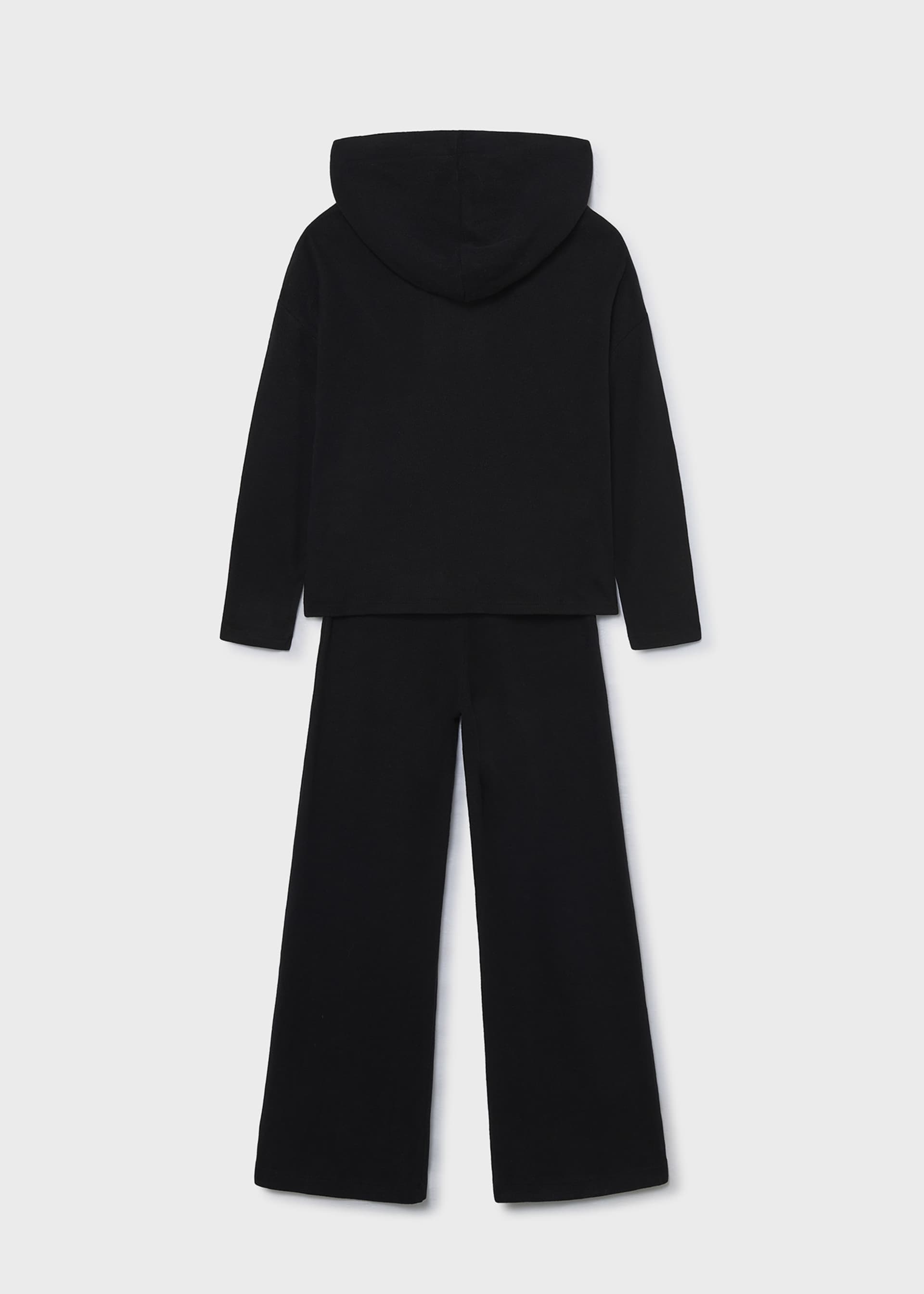 Conjunto calças e sweat capuz rapariga