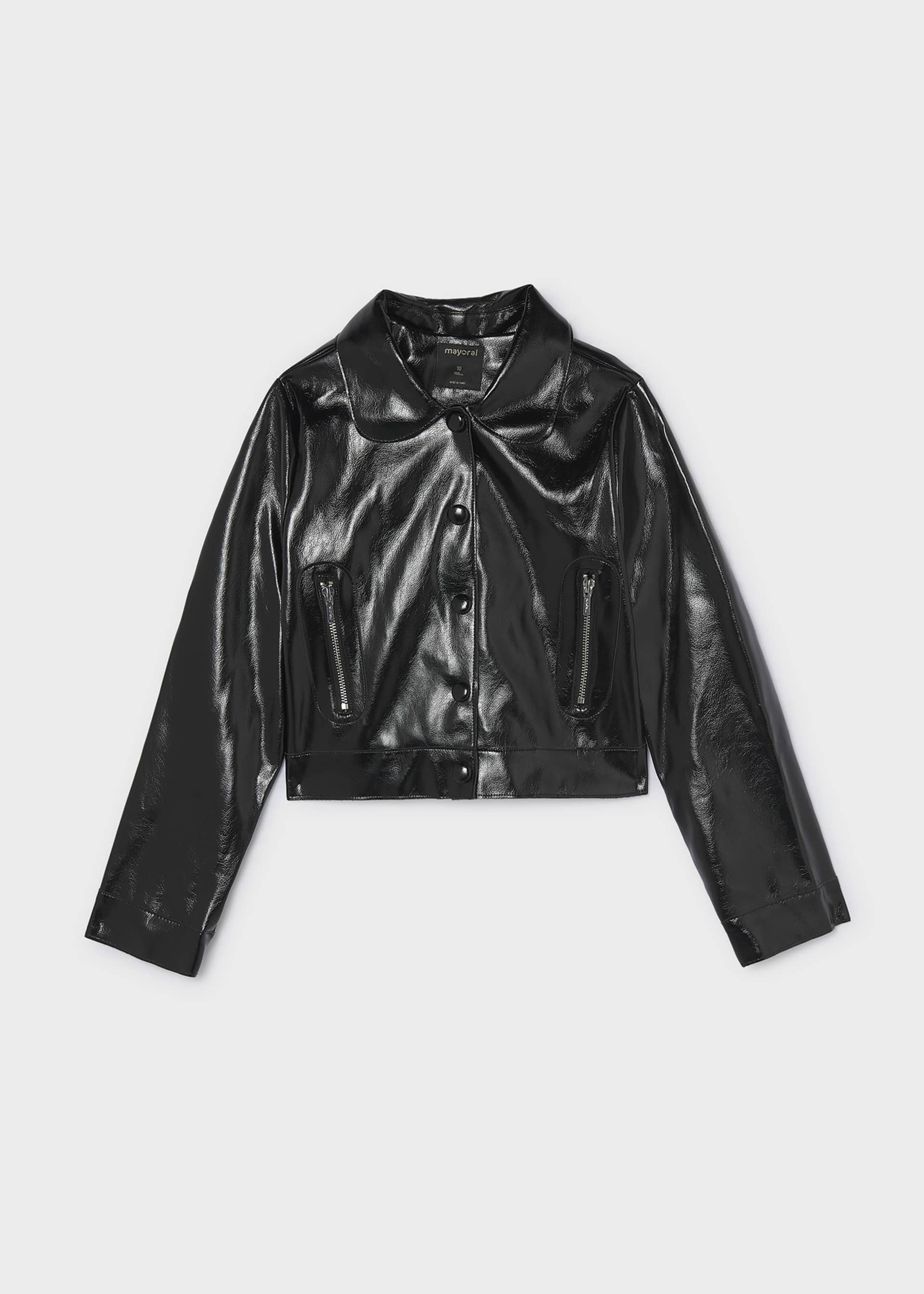 Veste en vernis fille