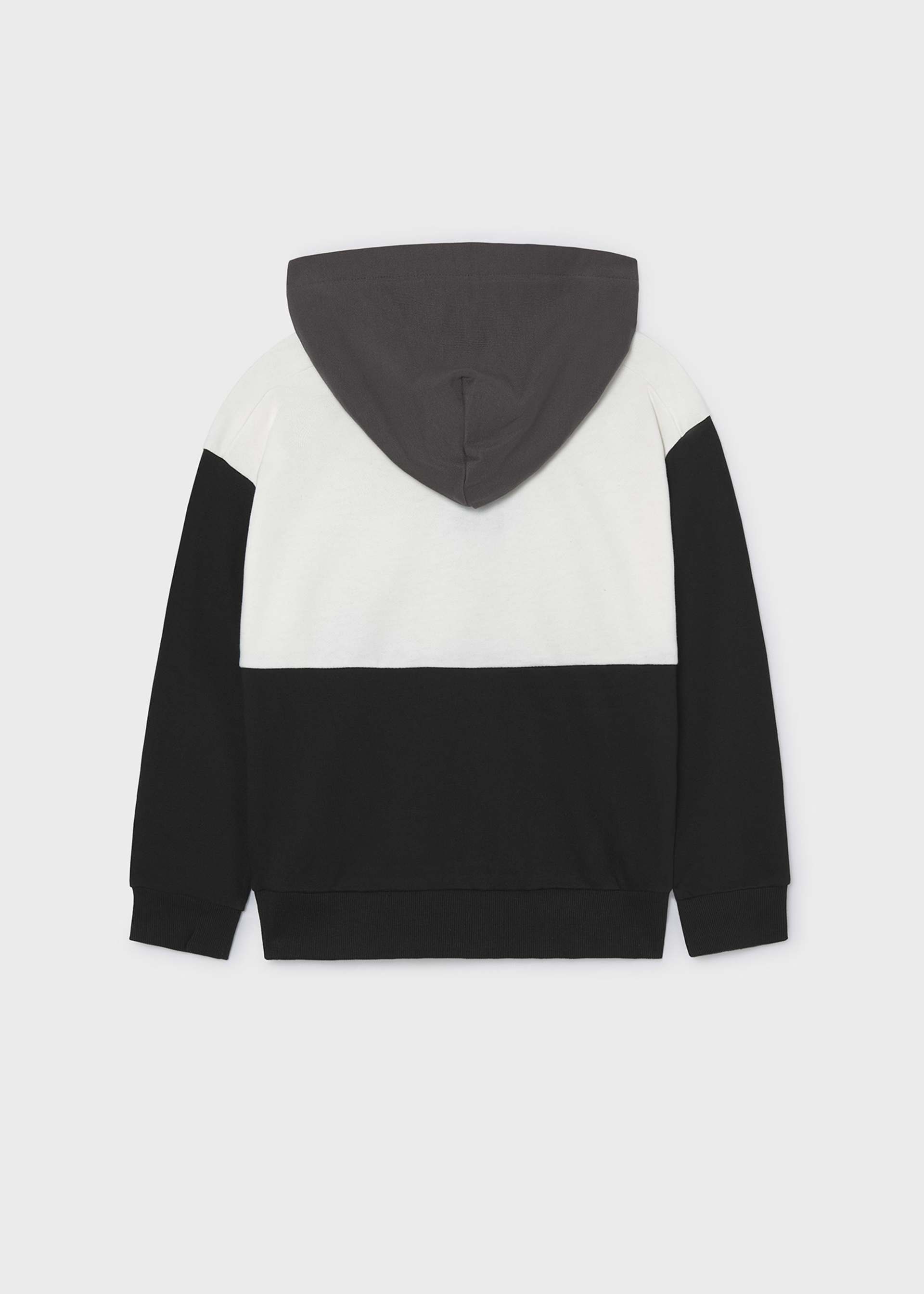 Kapuzen-Sweatshirt Motivdruck Teenager Jungen
