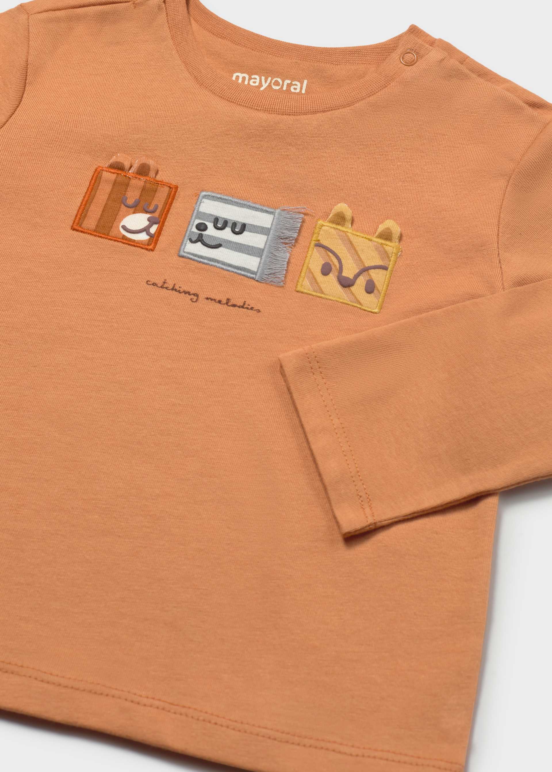 Playera caritas bebé