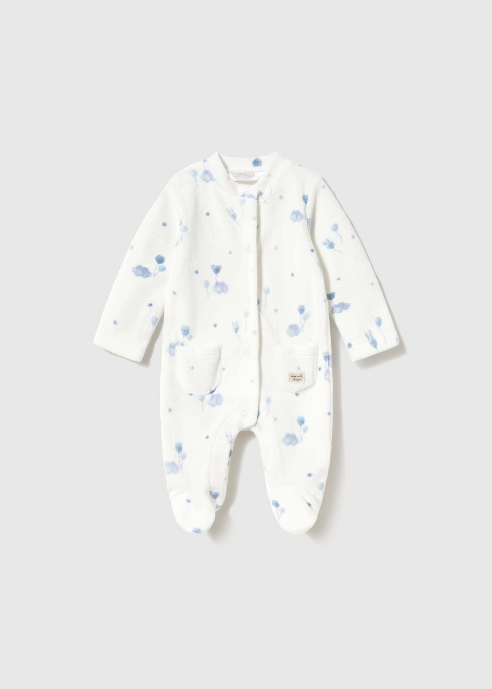 Pigiama stampato neonato
