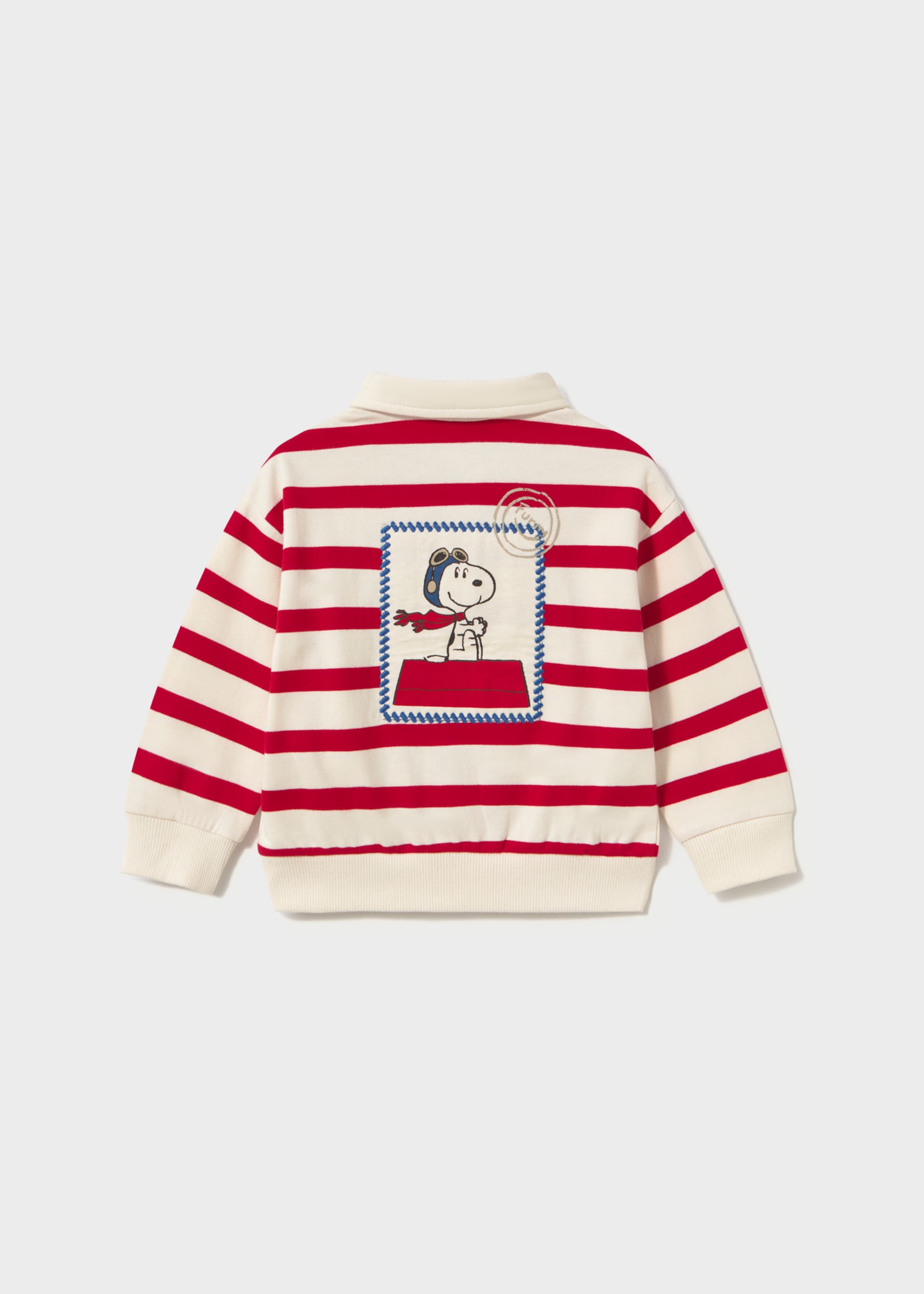 Sweat rayé bébé Snoopy Peanuts ®