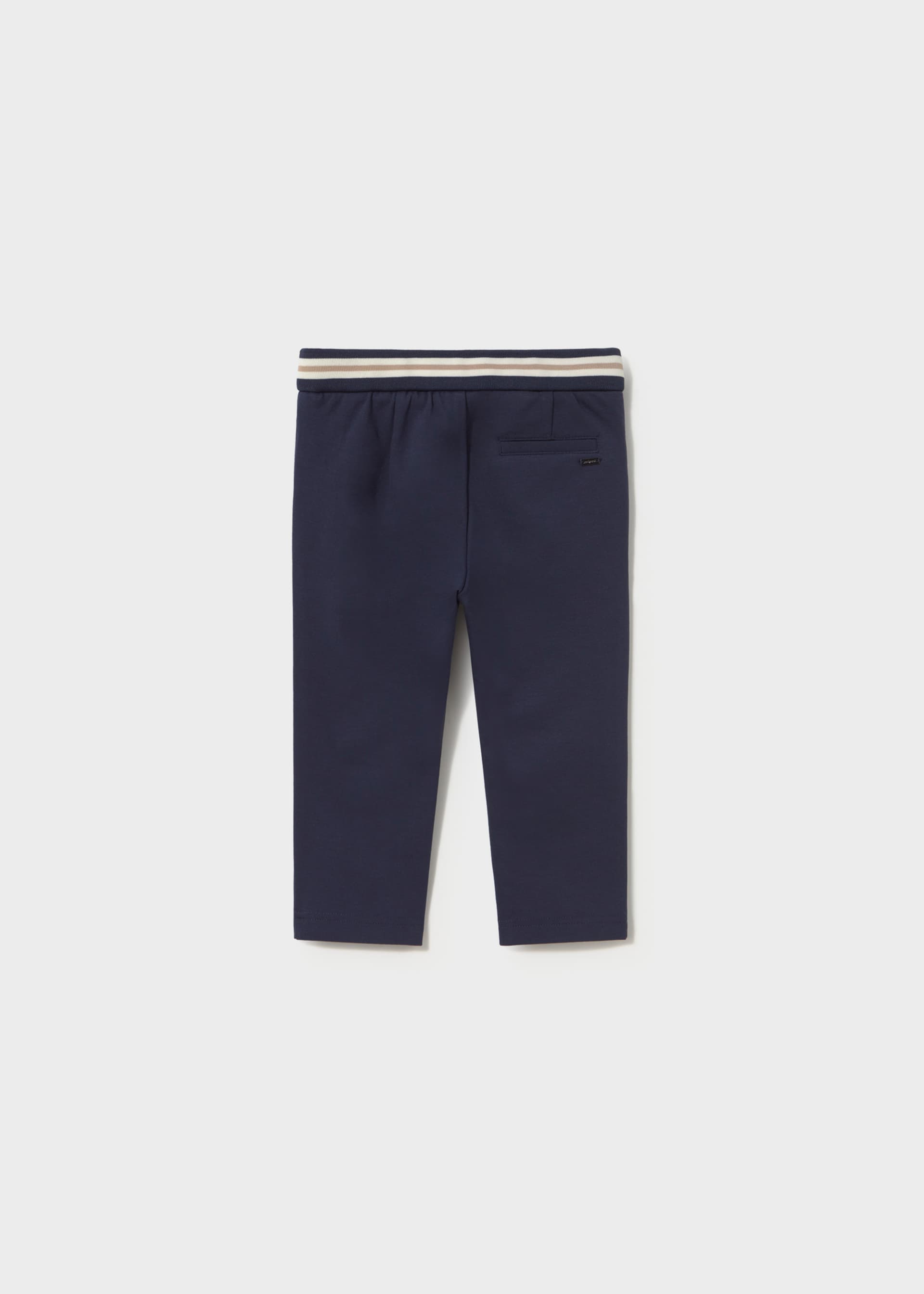 Pantalone a contrasto bimbo