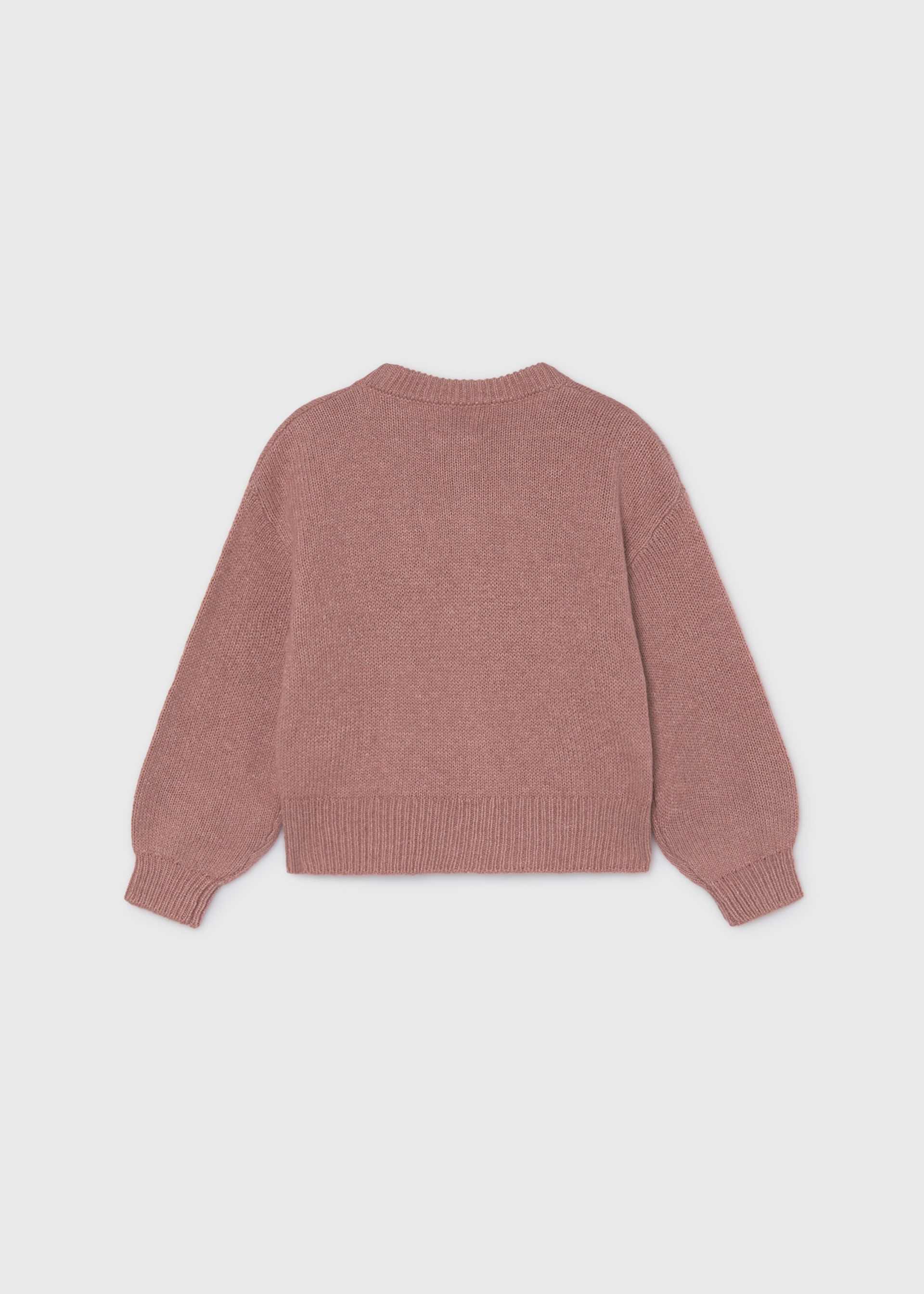 Strickjacke Blumen Mädchen