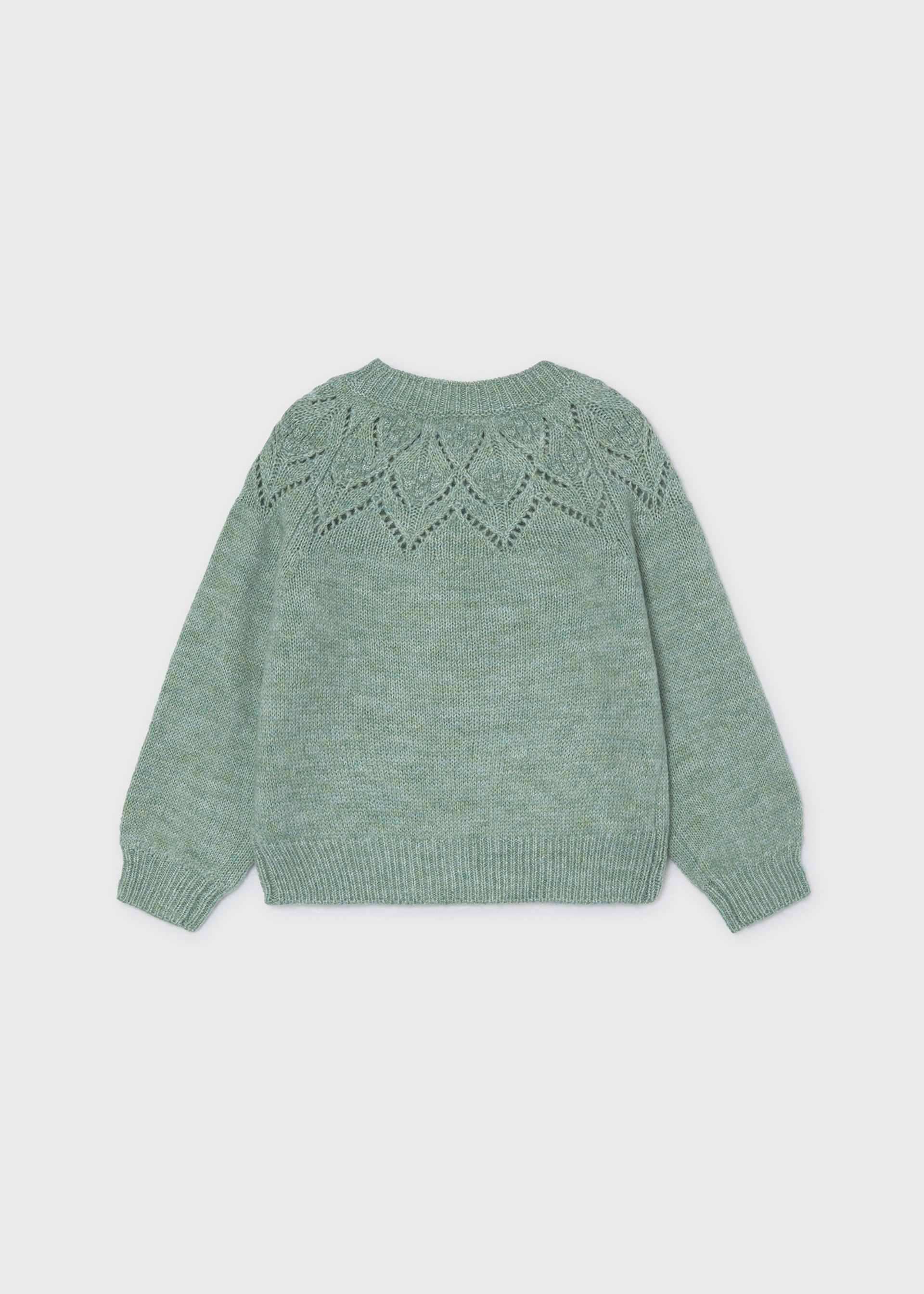Pullover Lochmuster Mädchen