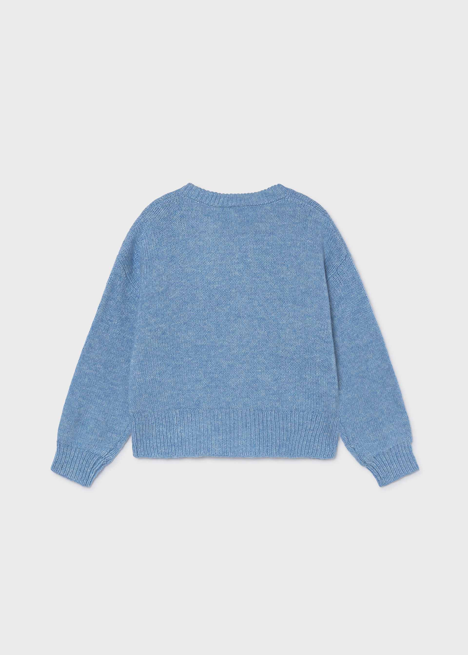Strickjacke Blumen Mädchen