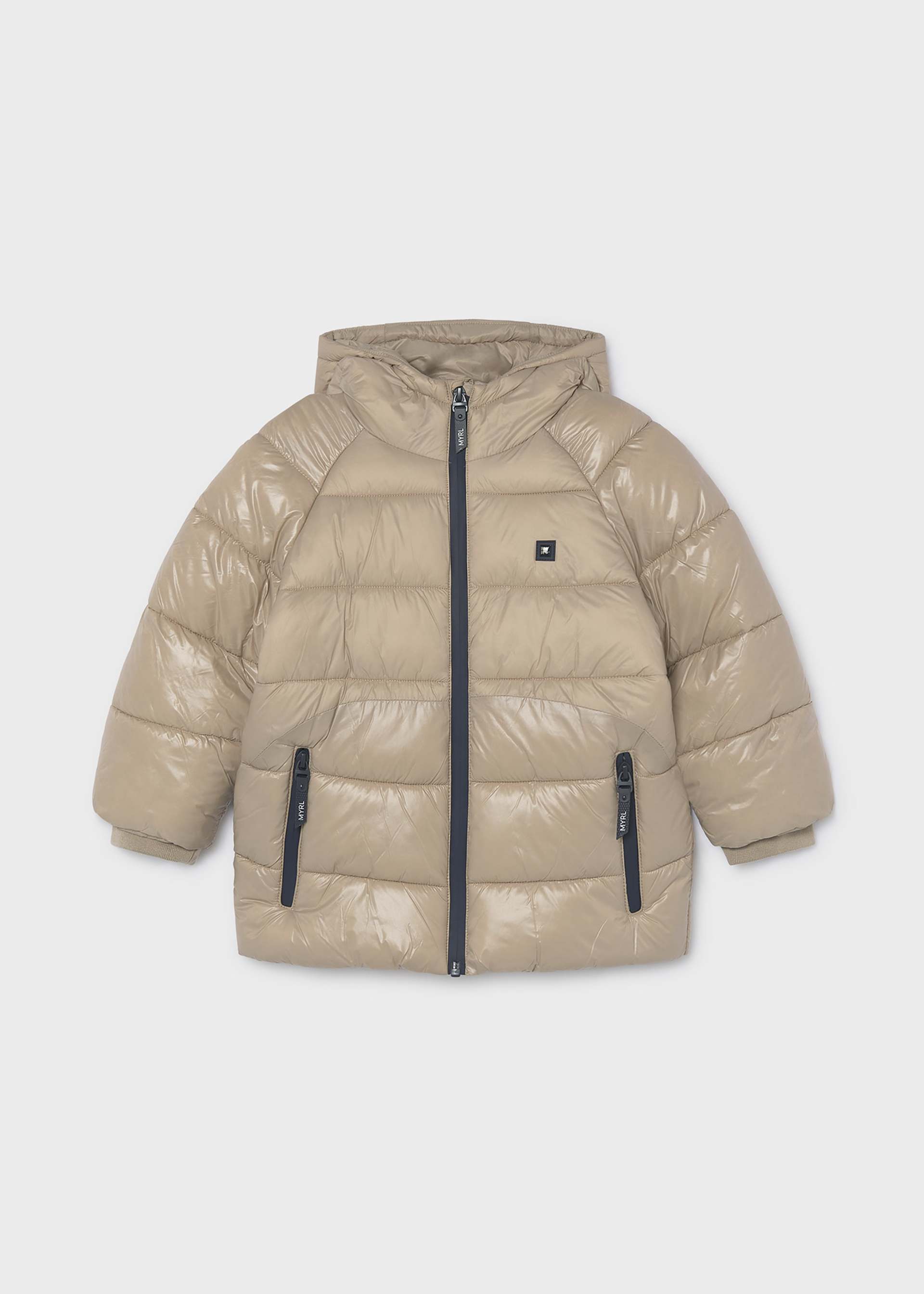 Boy Matte Shine Puffer Jacket