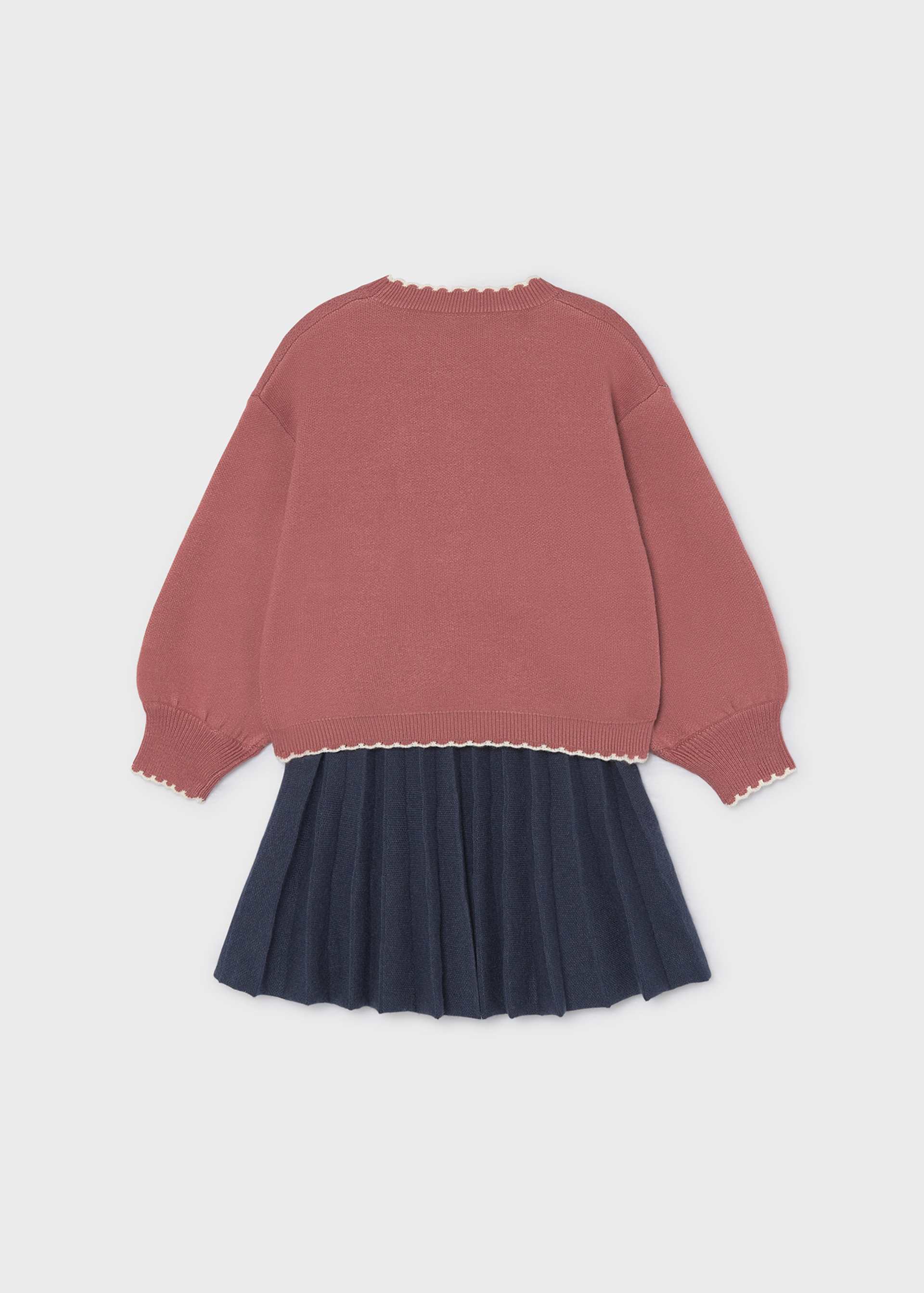 Set Rock und Sweatshirt Mädchen
