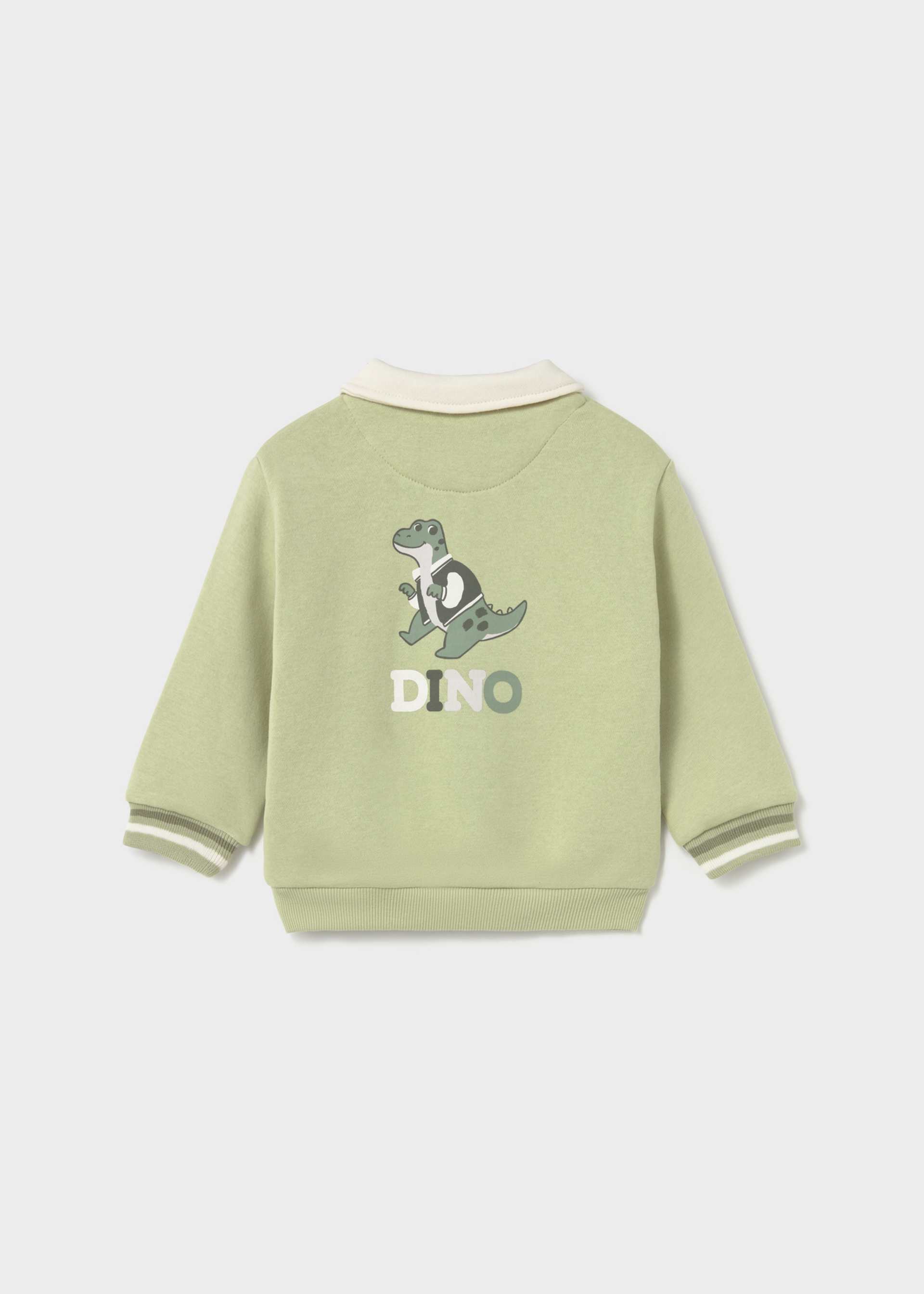 Hanorac cu guler polo bebe