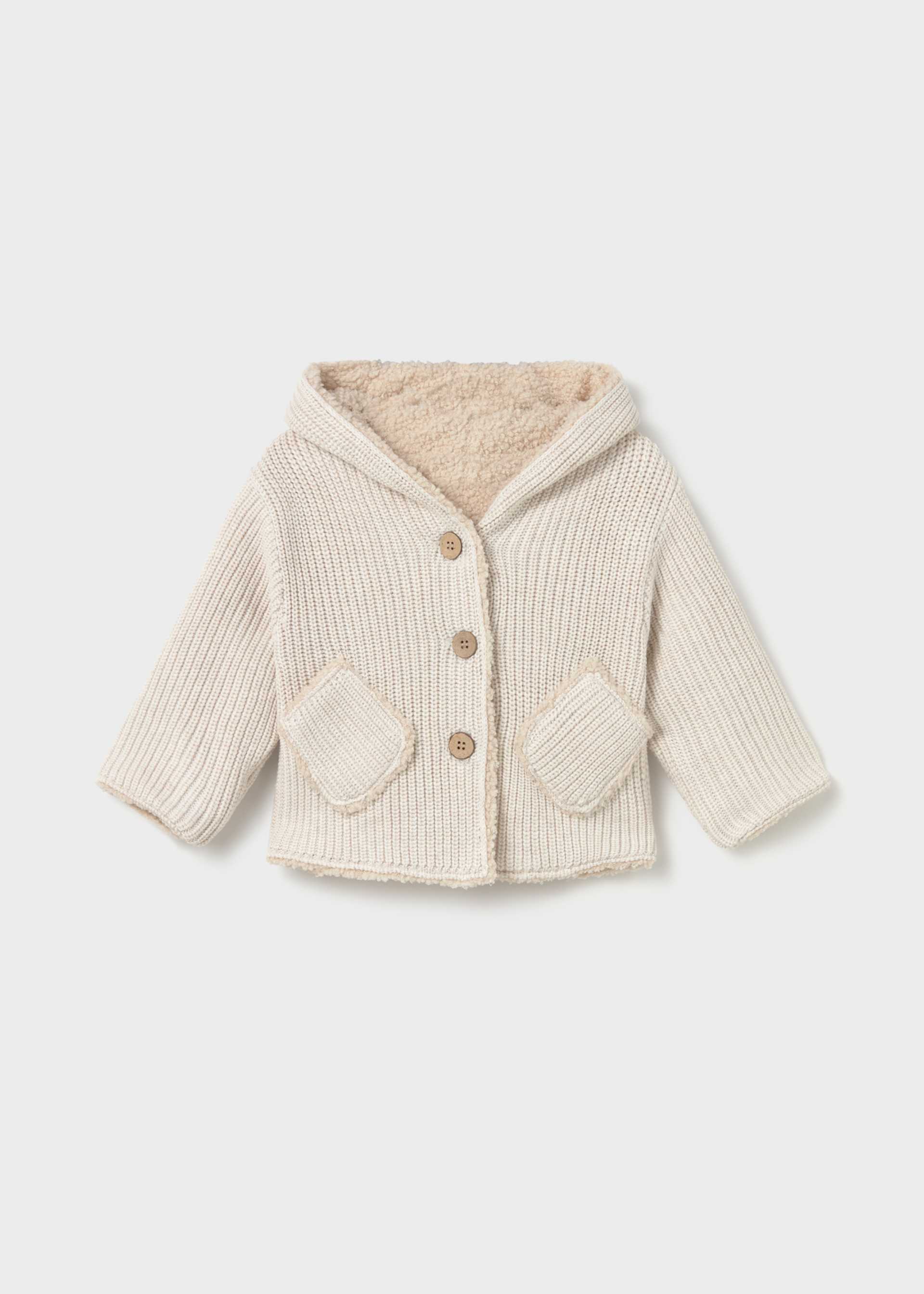 Baby reversible ears coat