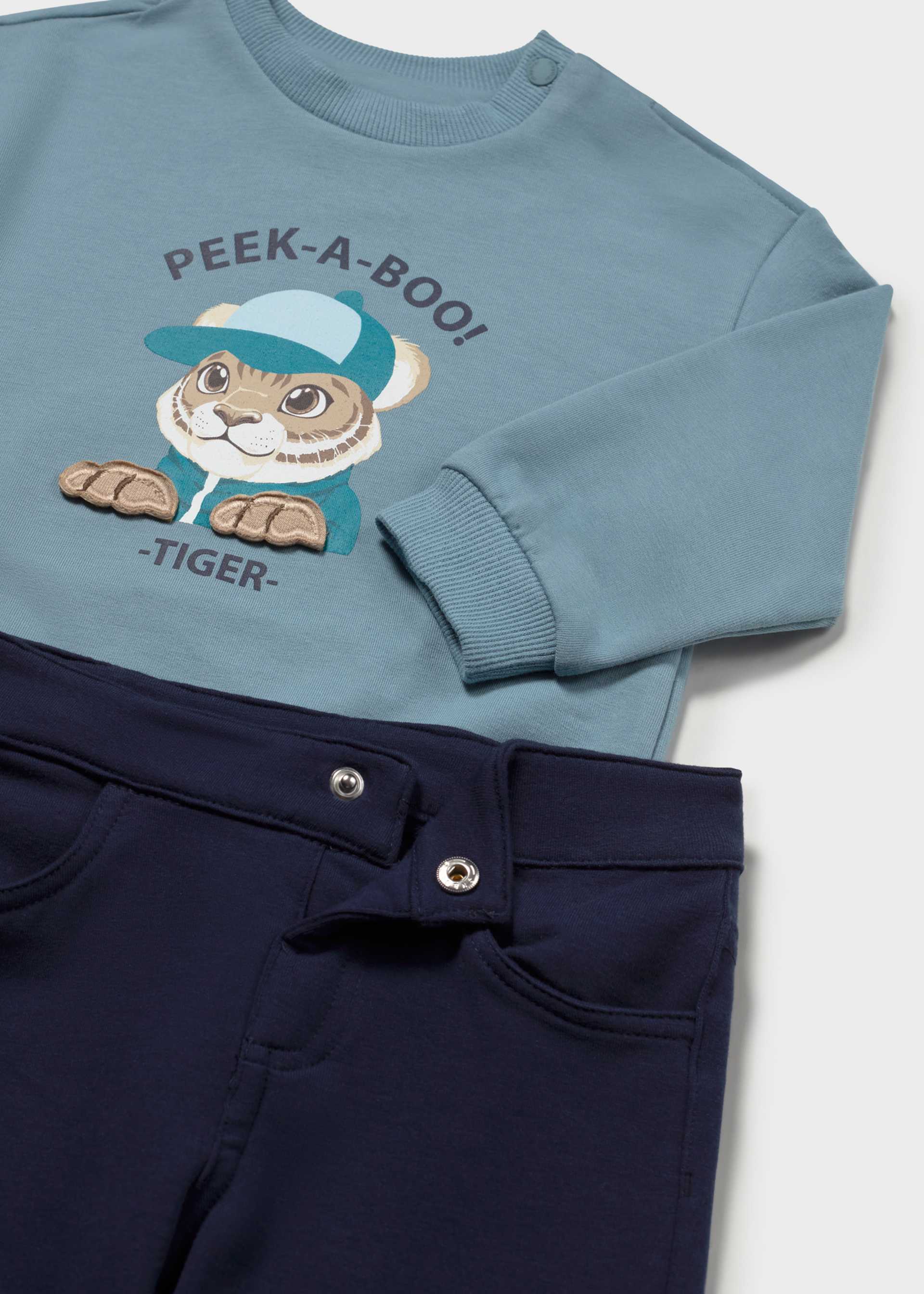 Baby Sweatshirt and Pants Set