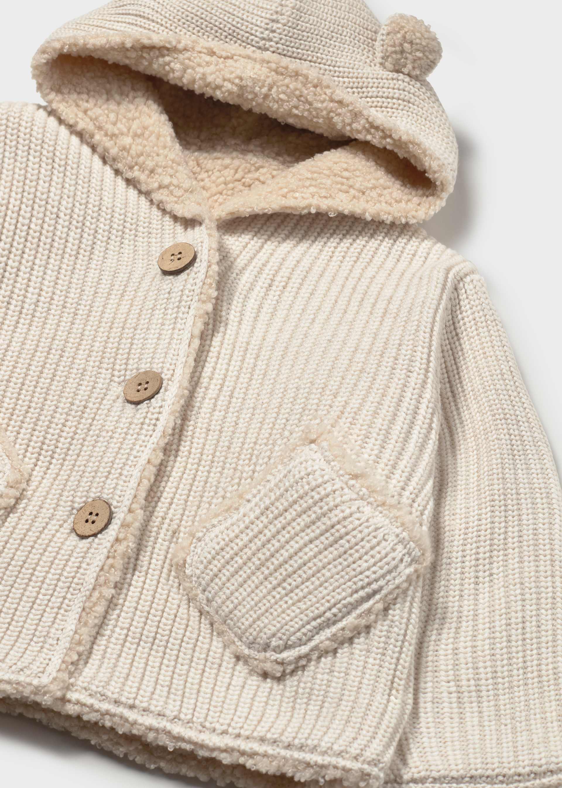 Baby reversible ears coat