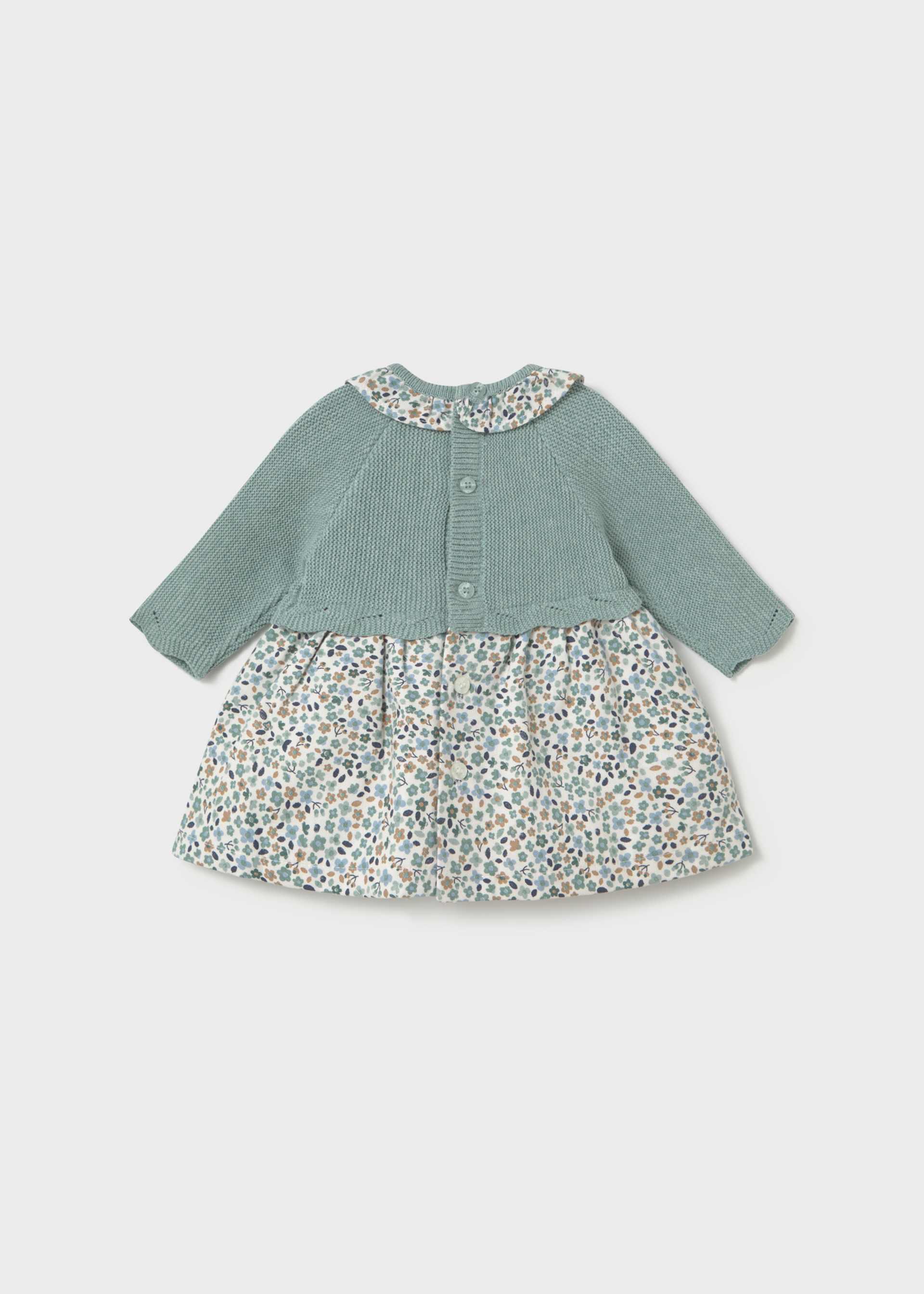 Newborn Girl Knit Dress