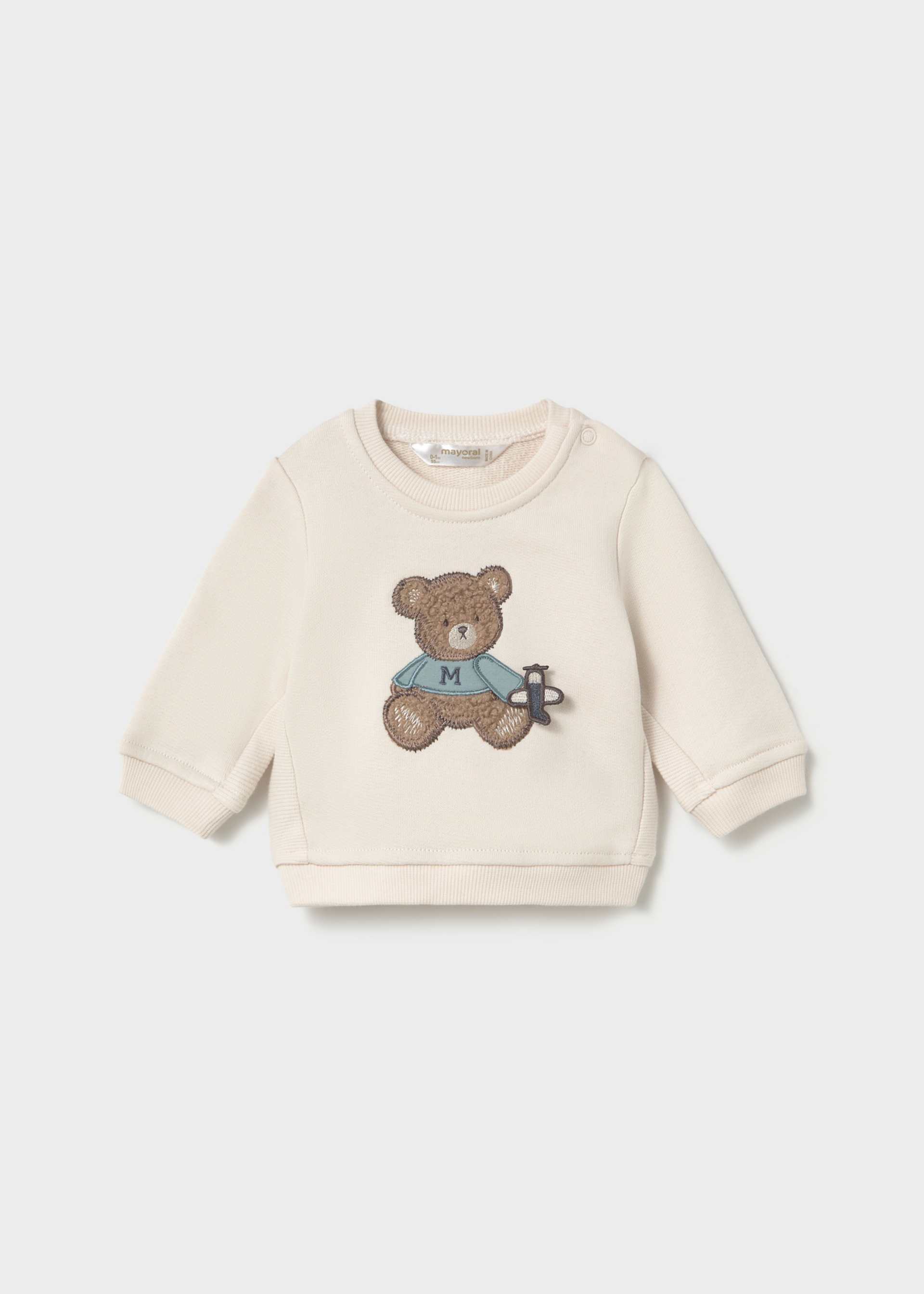 Sudadera oso recién nacido