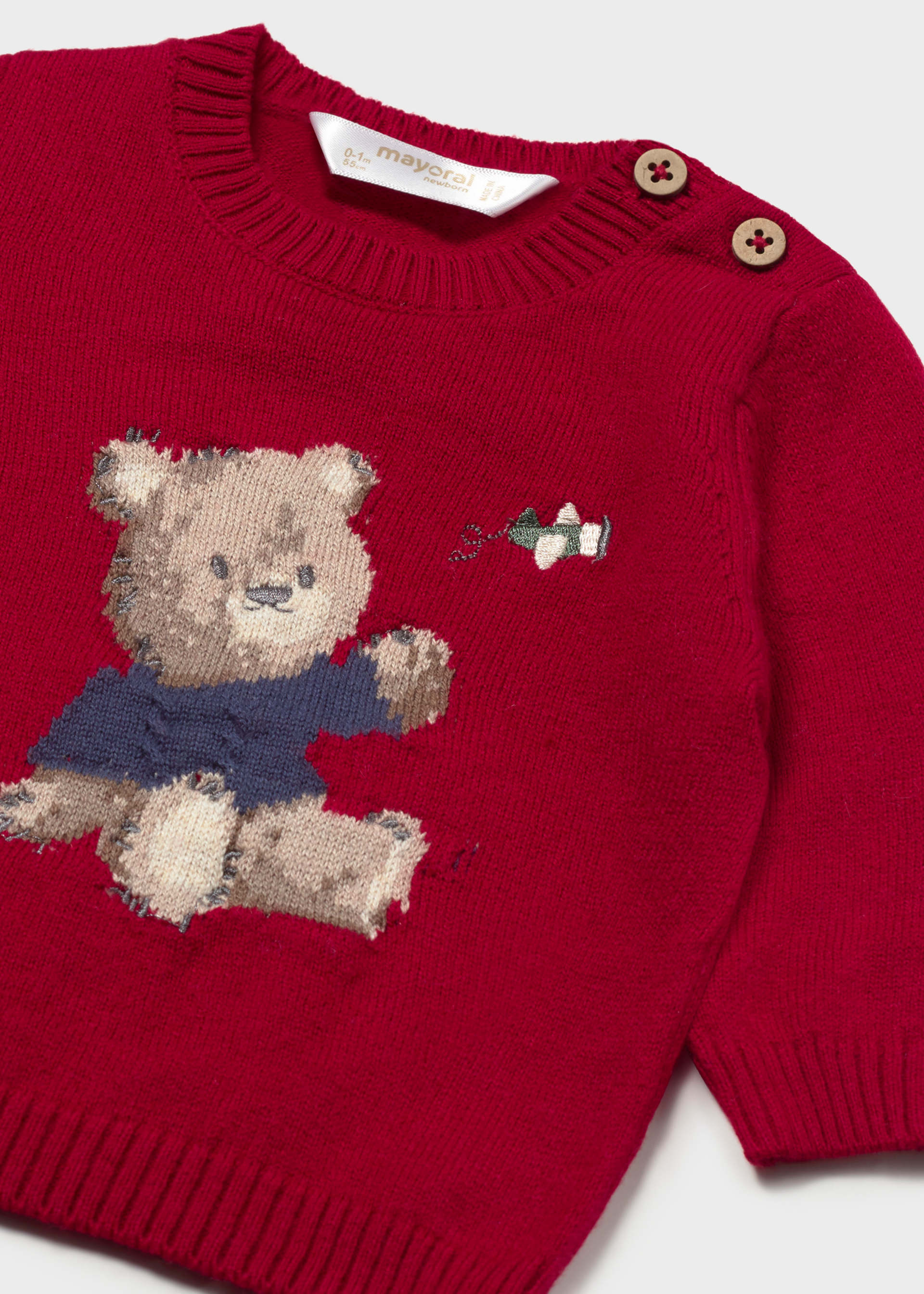 Jacquard Pullover Neugeborene