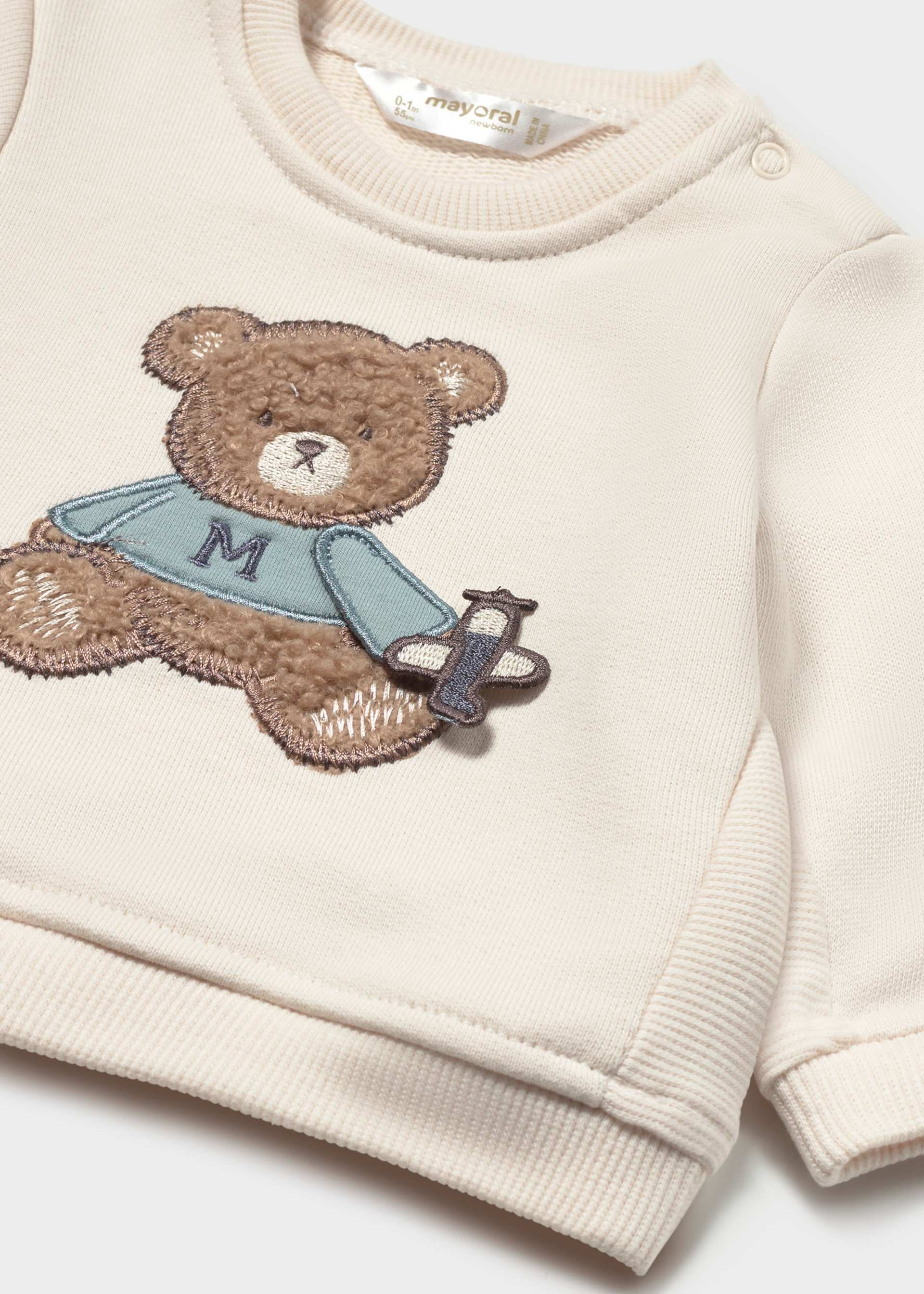 Sweat ourson nouveau-né
