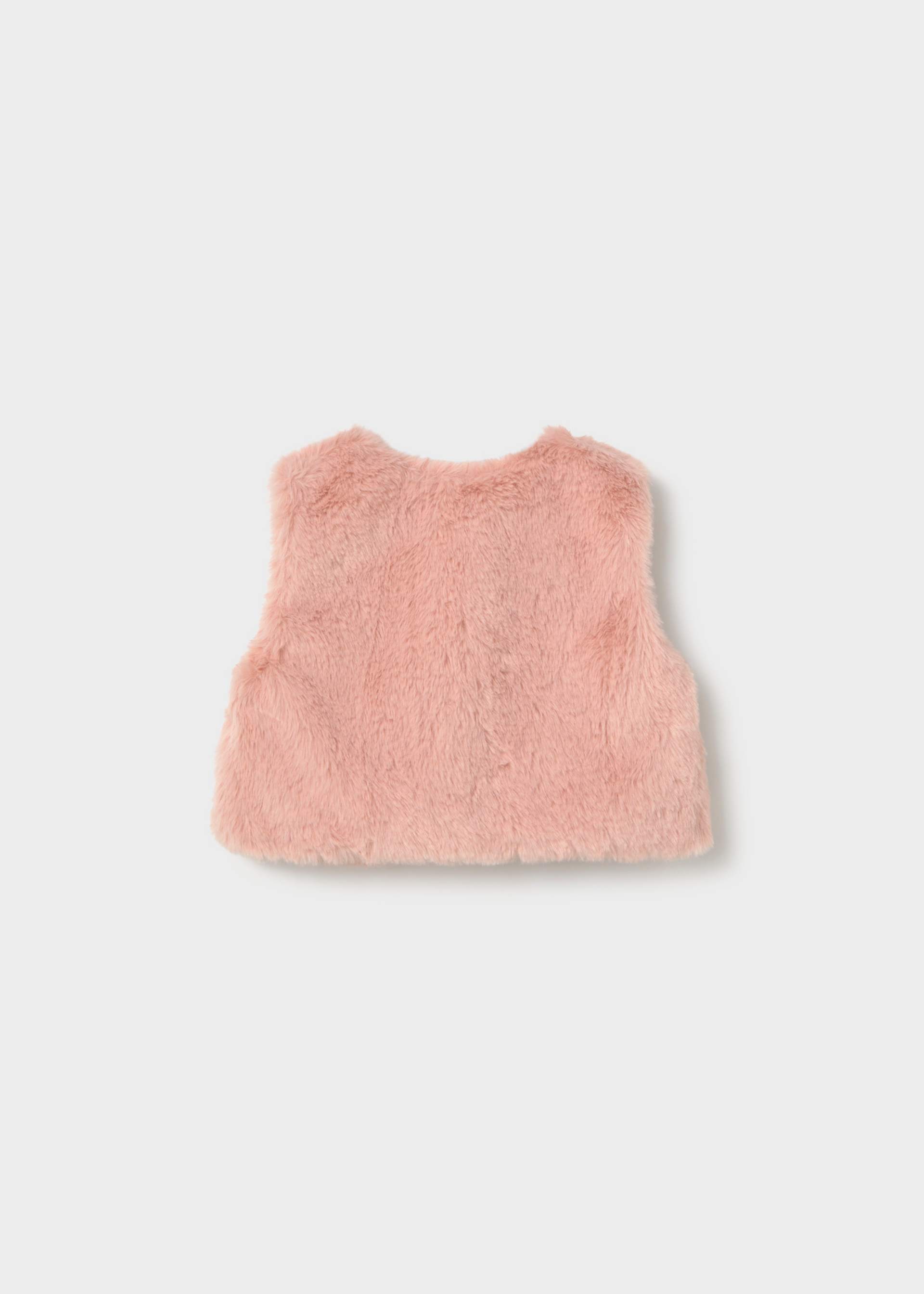Baby fur gilet