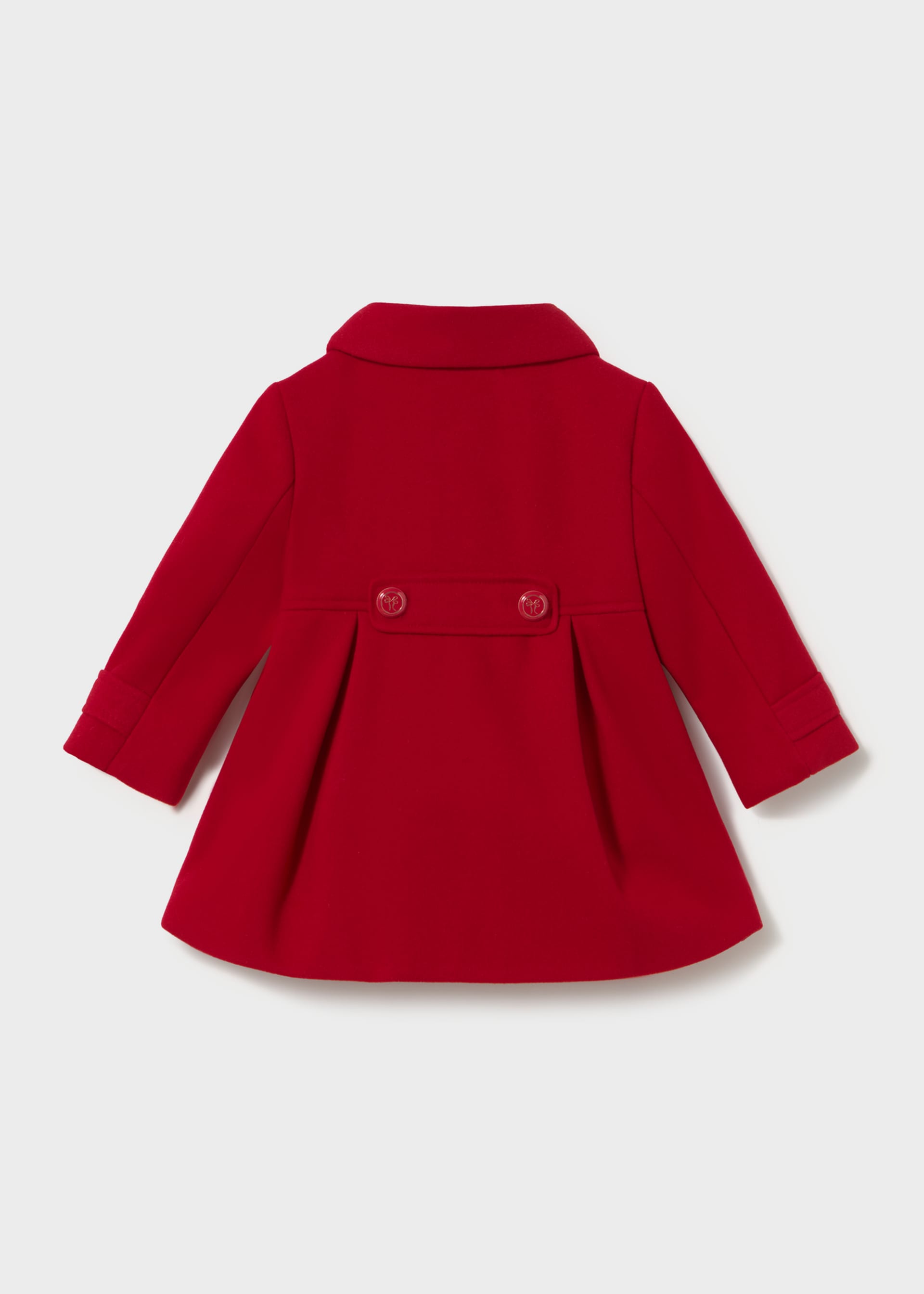 Cappotto panno neonata