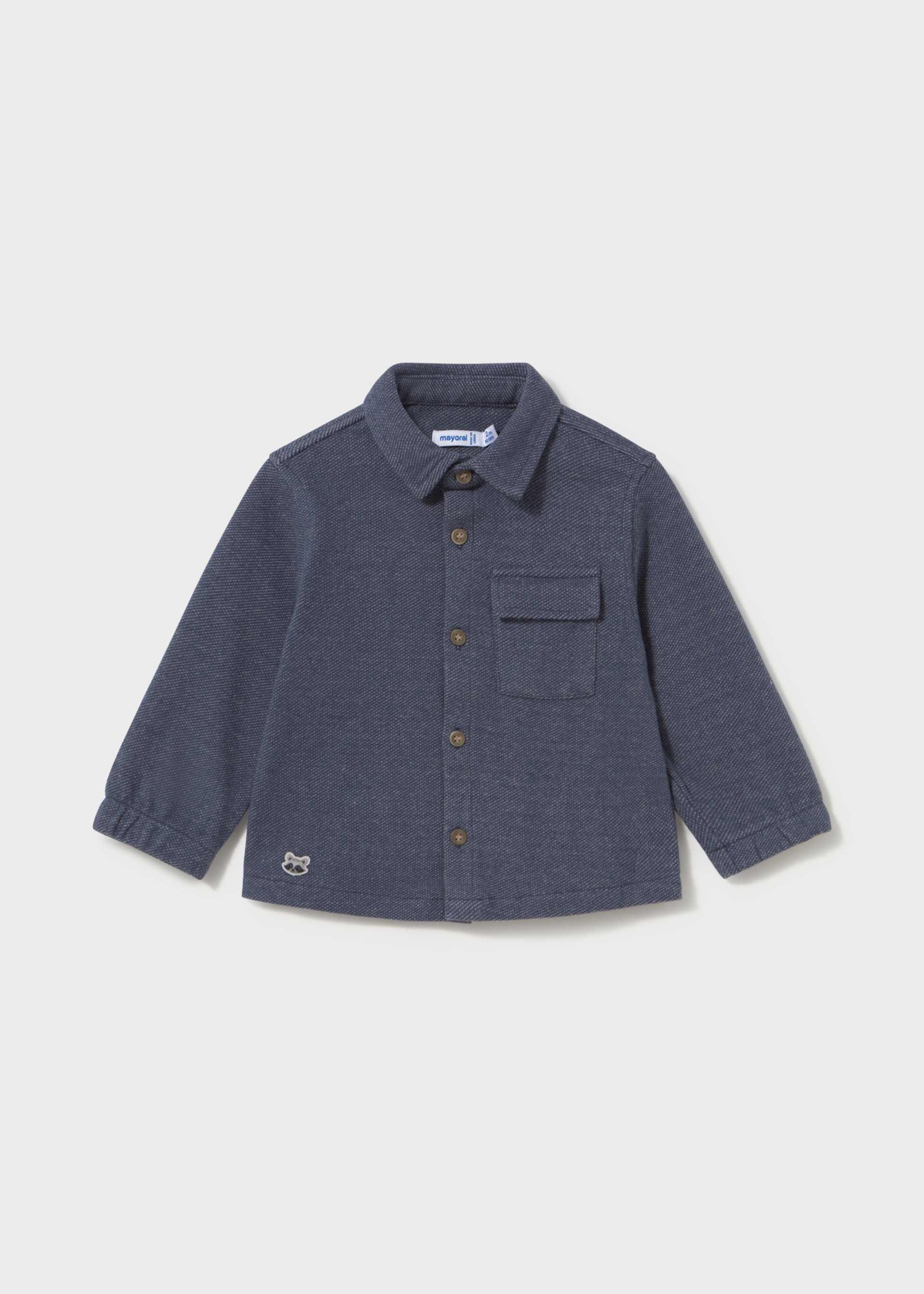 Baby knitted overshirt