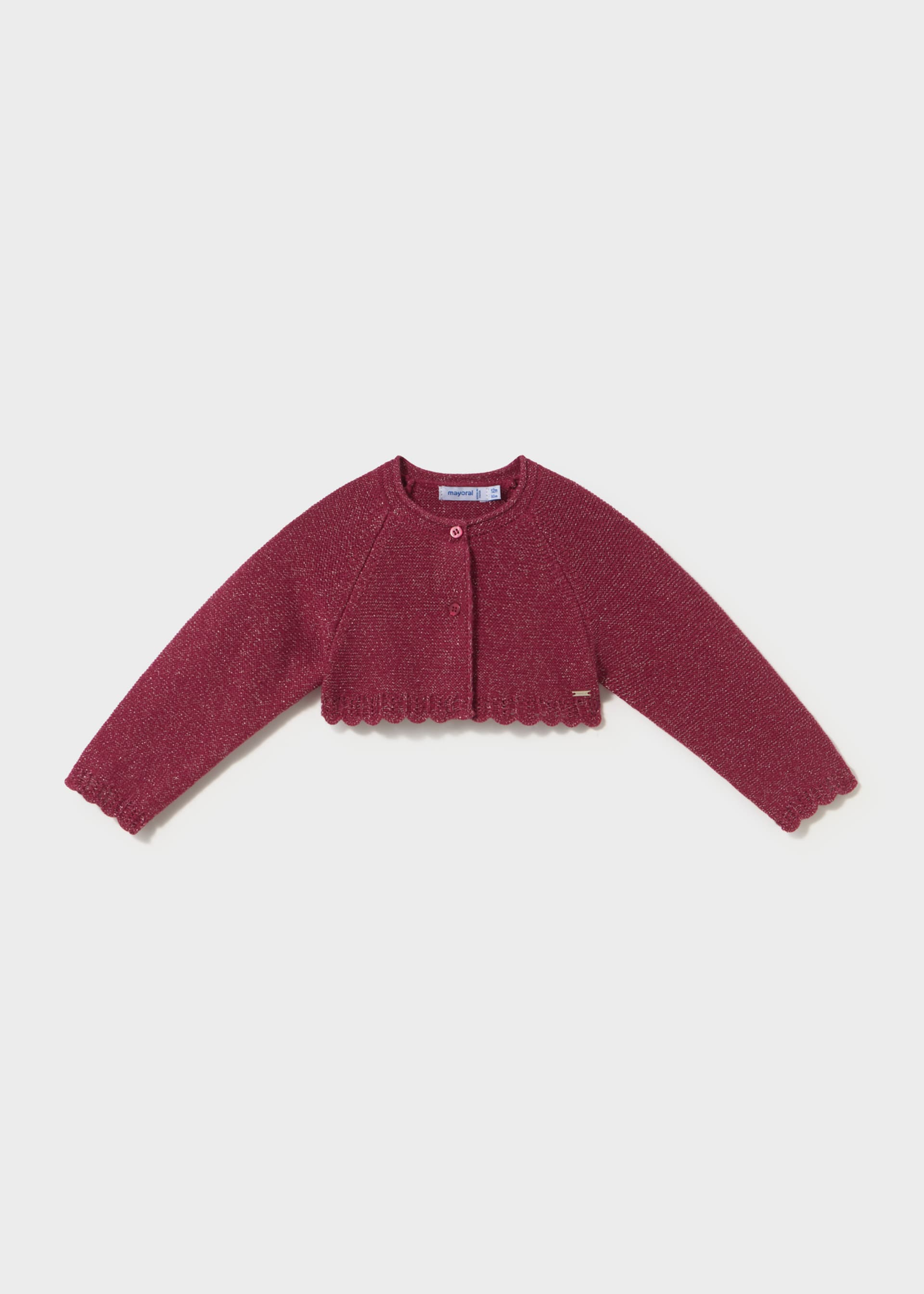 Cardigan basique en tricot bébé