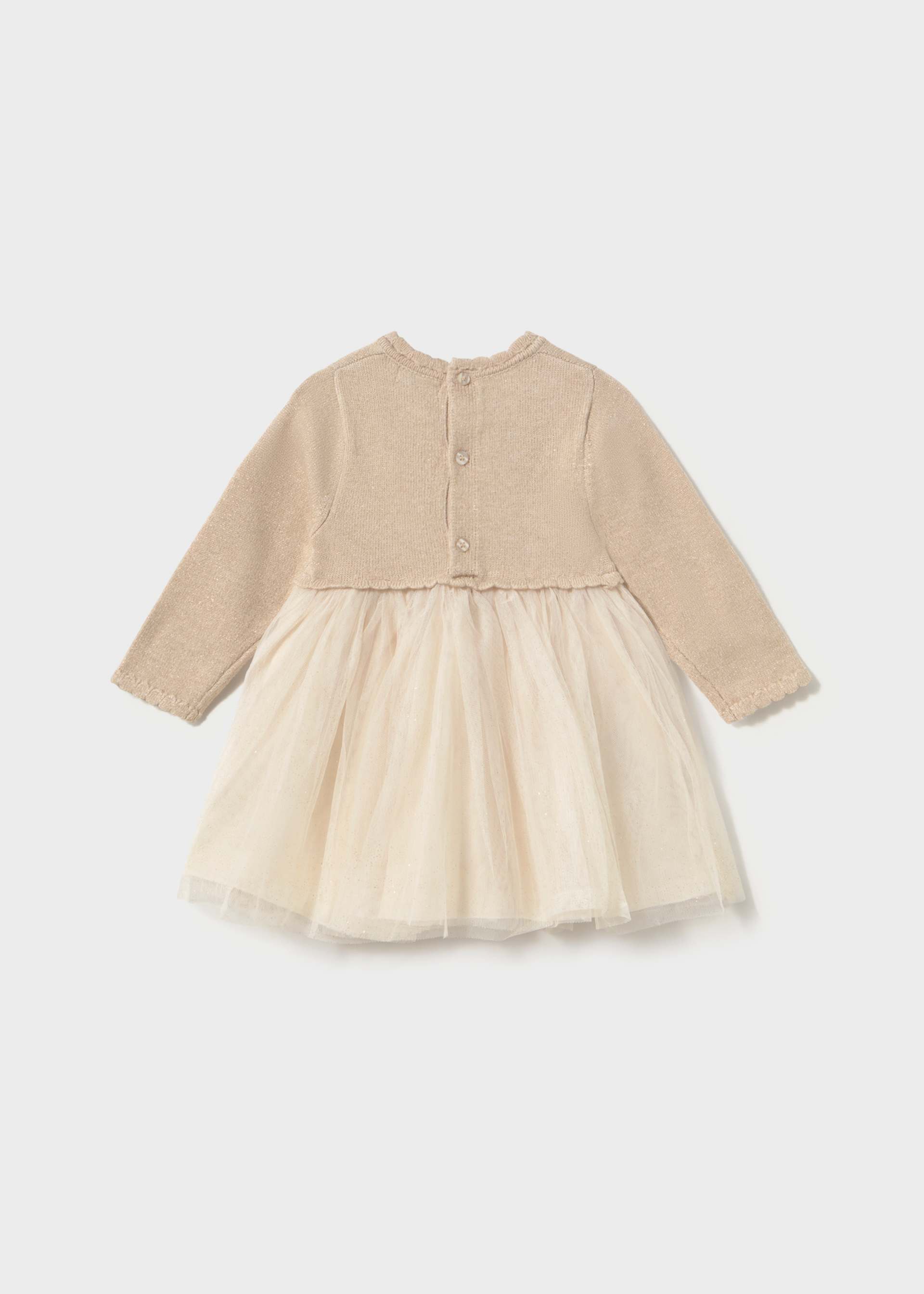 Baby tulle combo dress