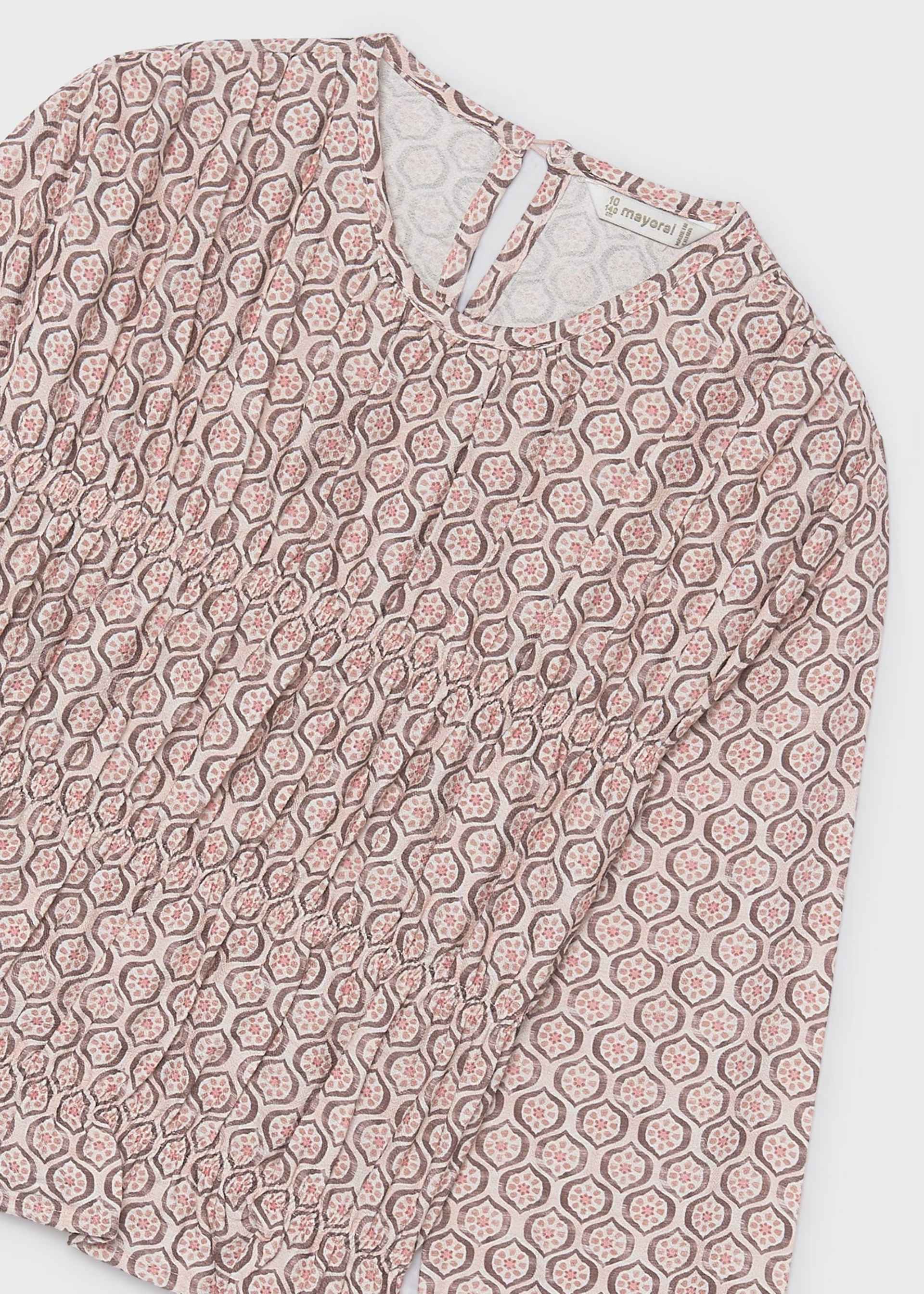 Blusa estampada chica