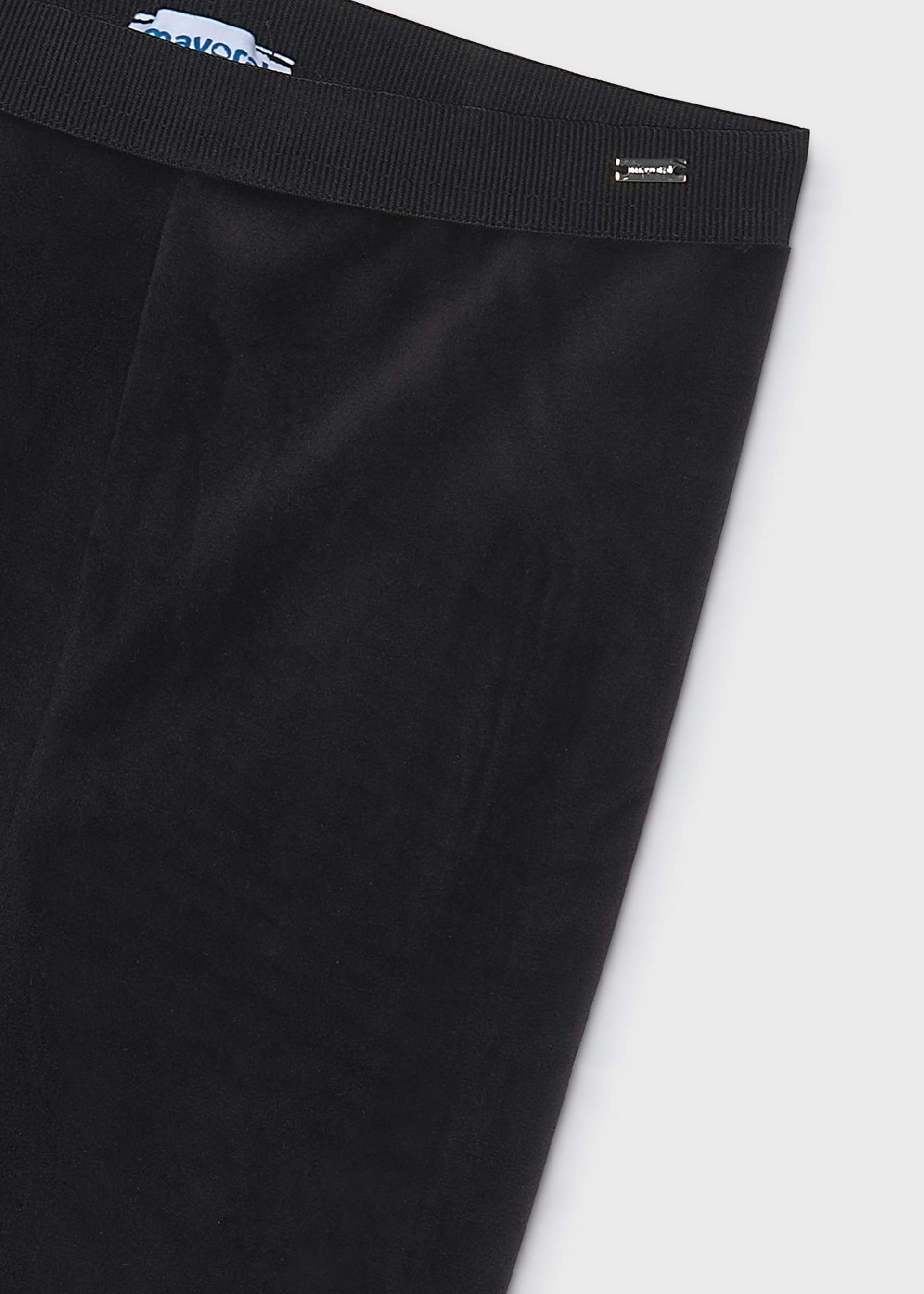 Basic velvet leggings for girls