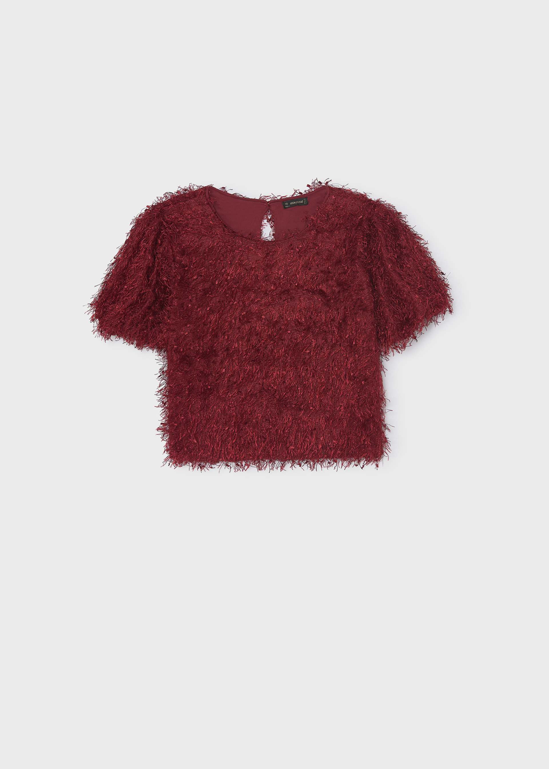 Top à franges fille