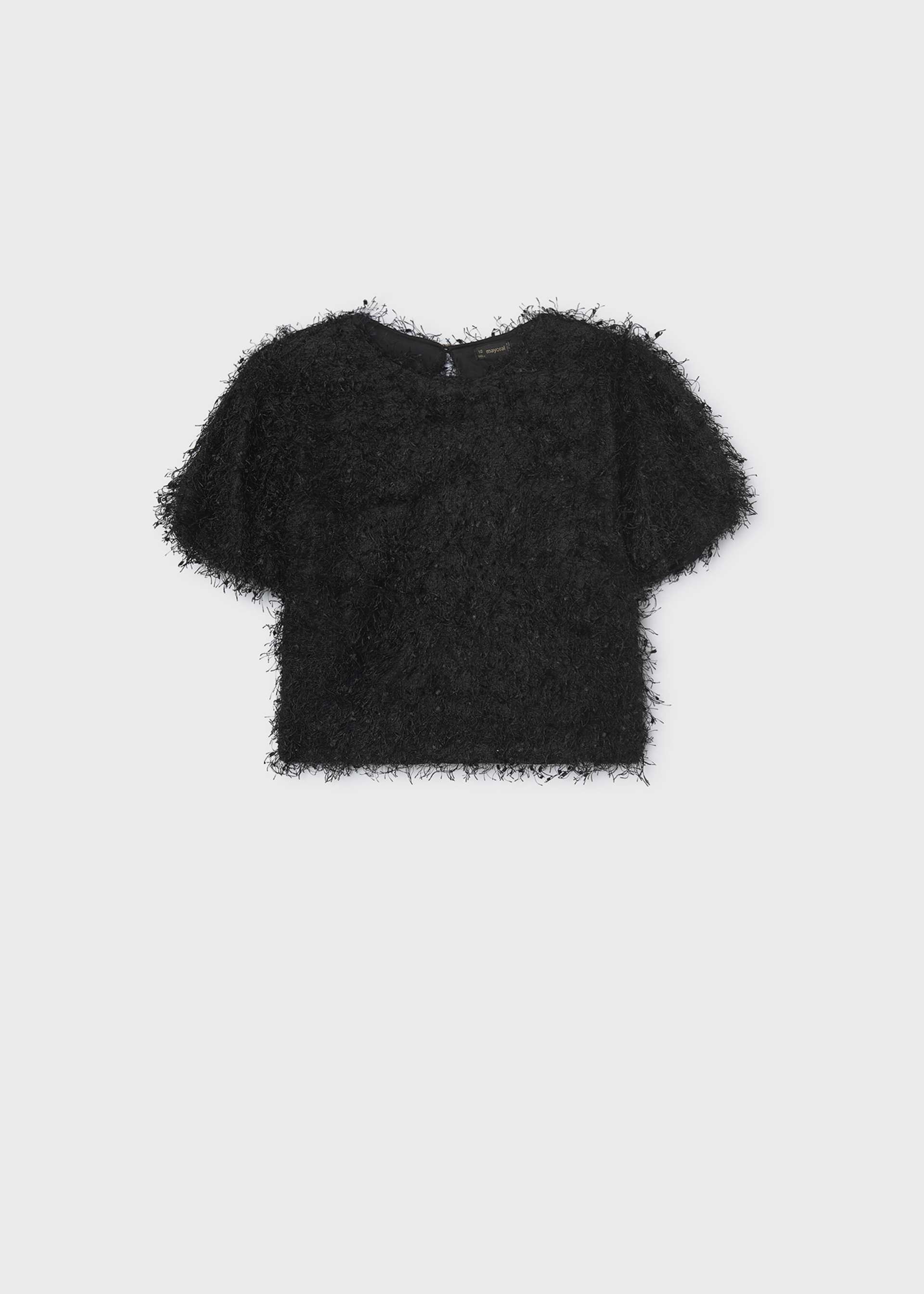Top à franges fille