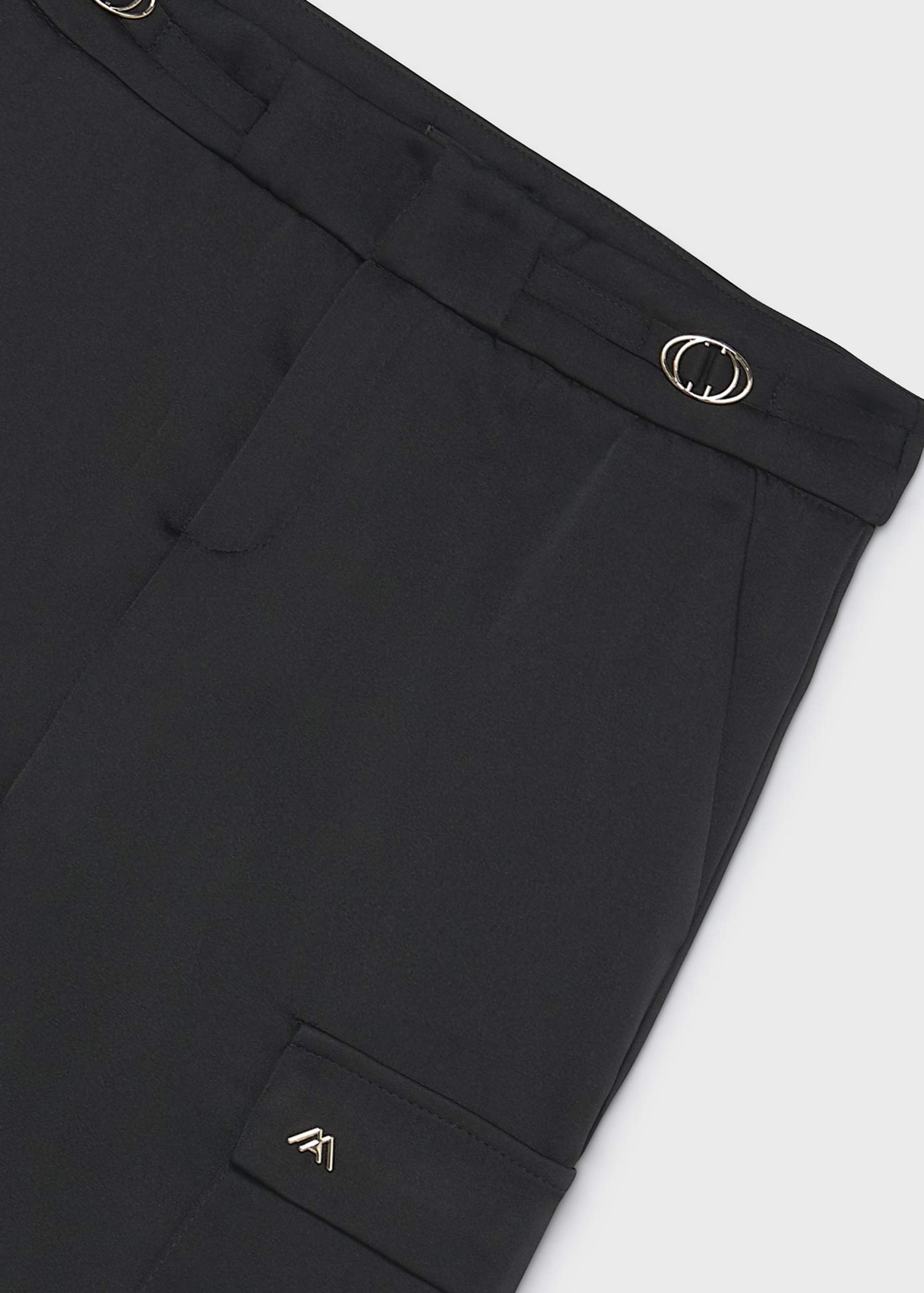 Pantaloni cargo satinati fata