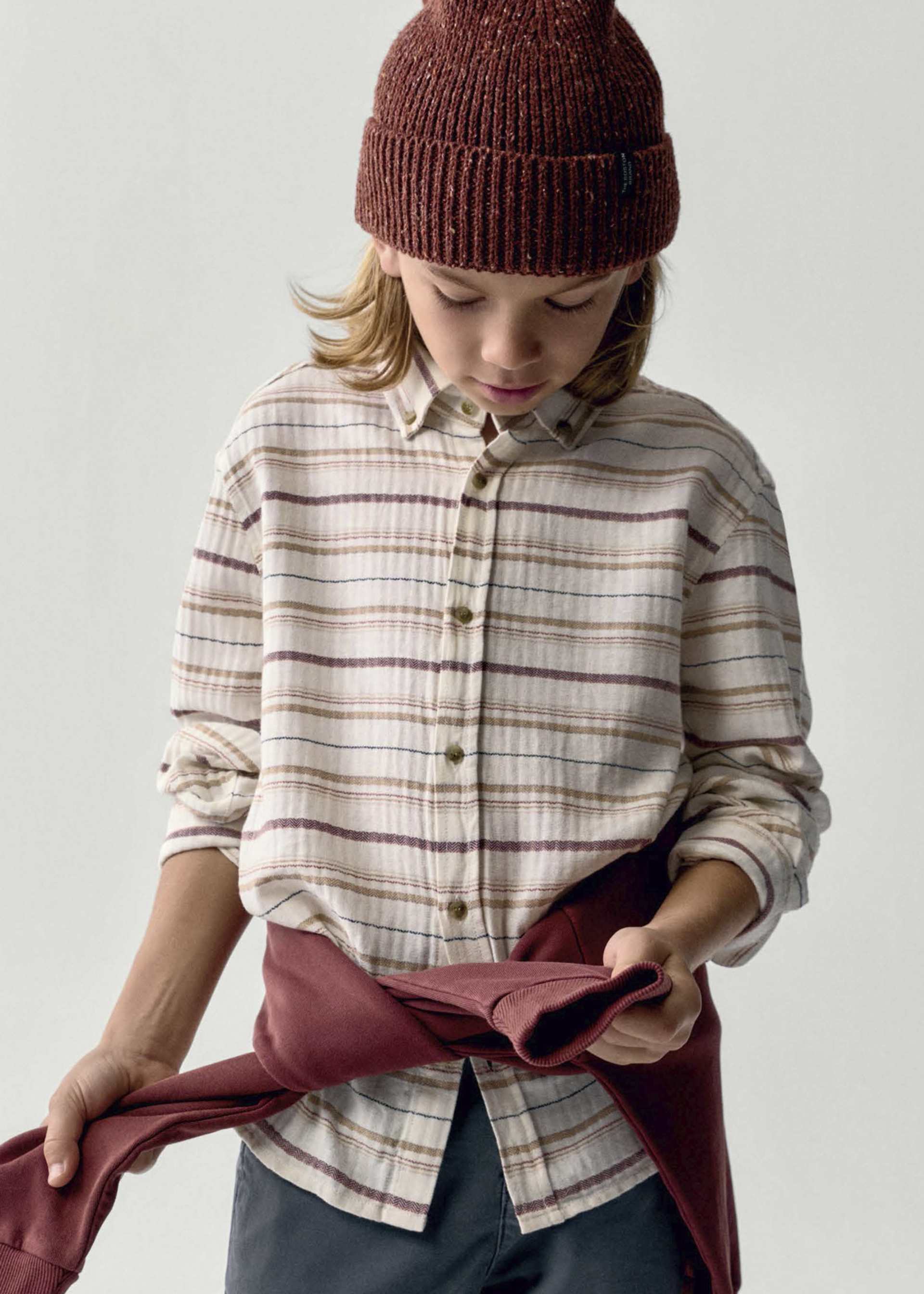 Chemise rayée Boston Kids