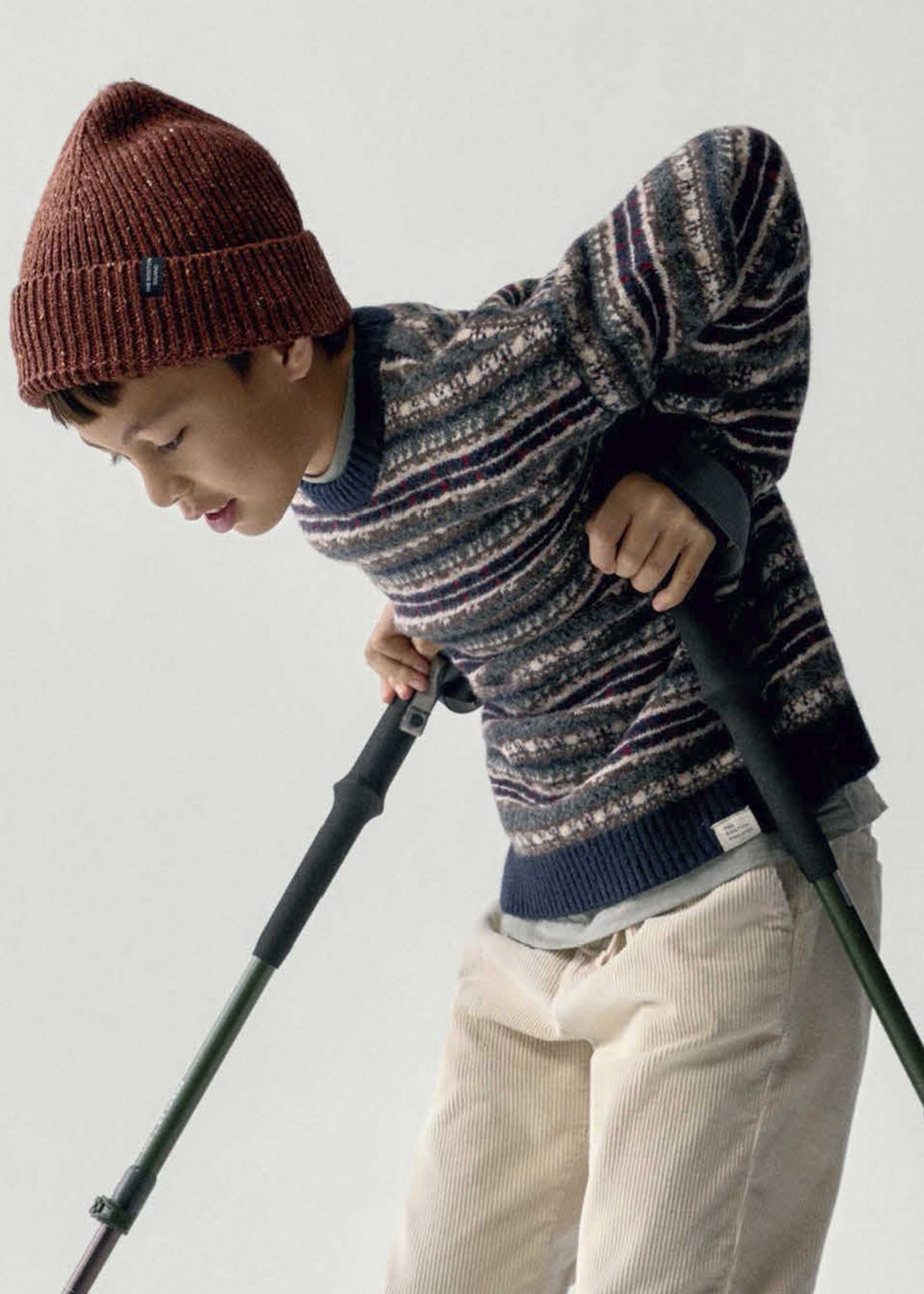 Pull en jacquard Boston Kids