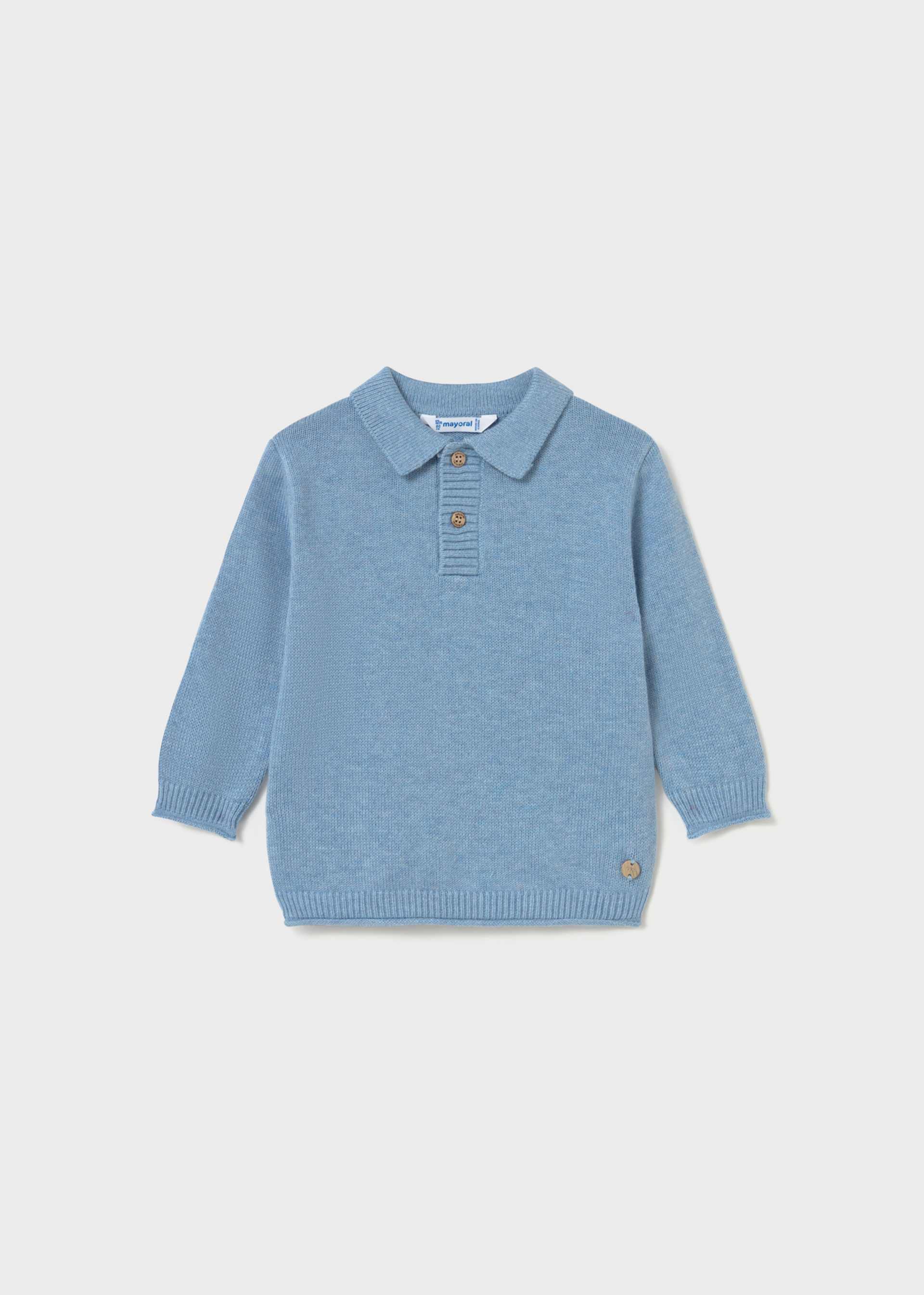 Baby polo neck jumper