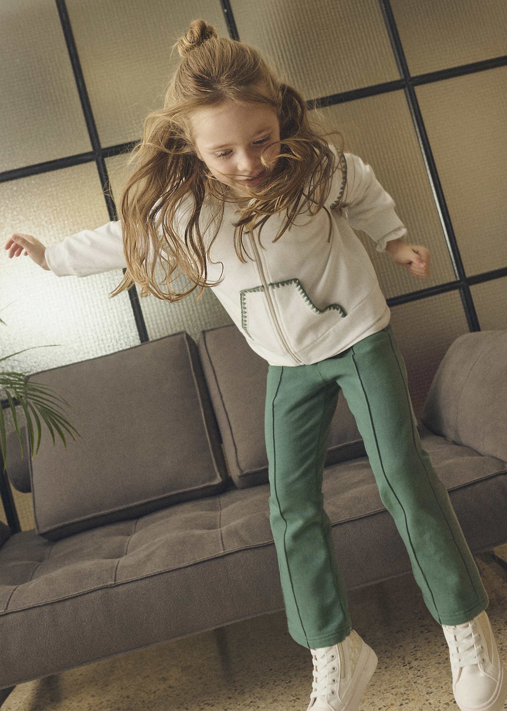 Girls' two-piece tracksuit