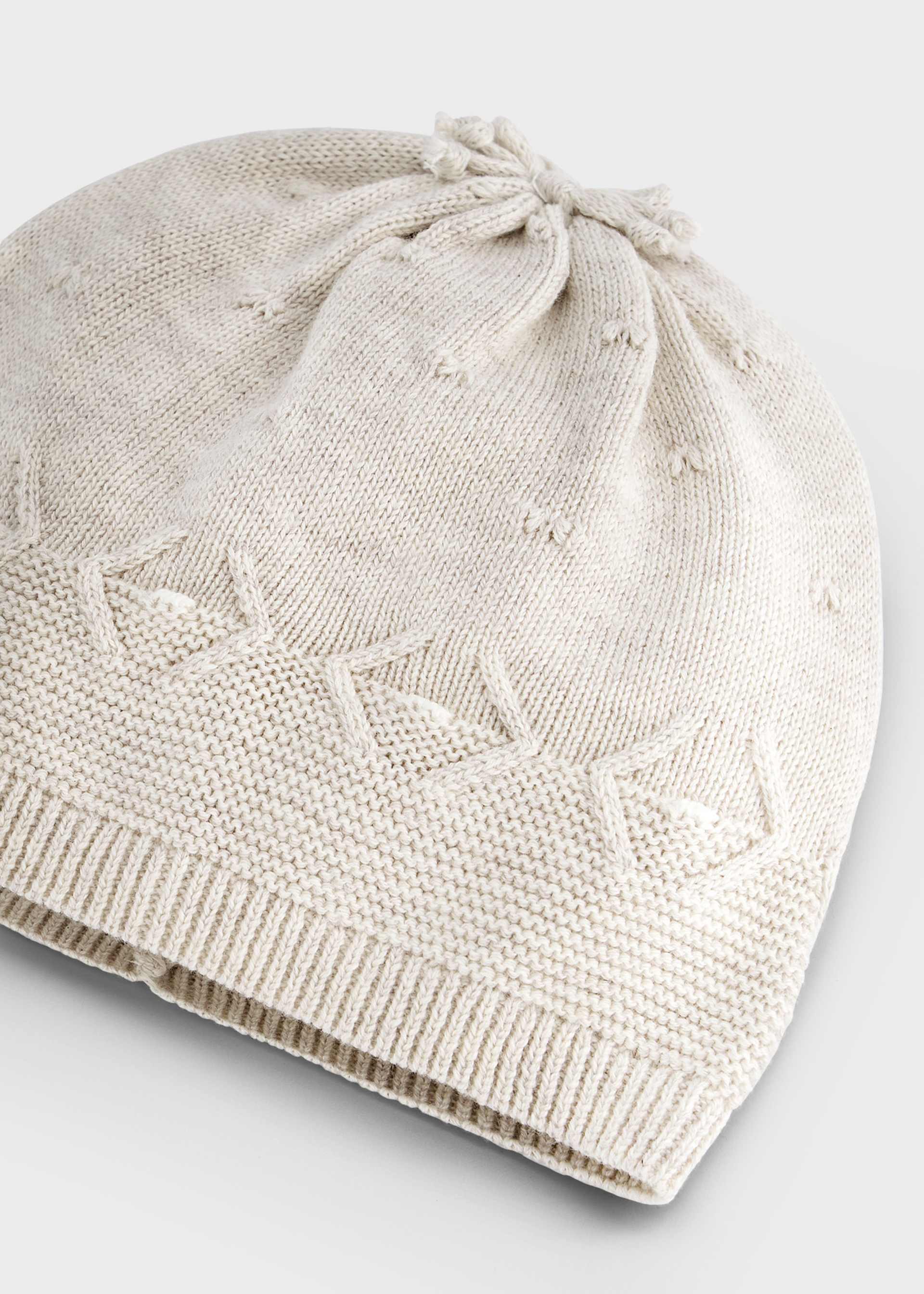 Conjunto 3 piezas tricot recién nacido