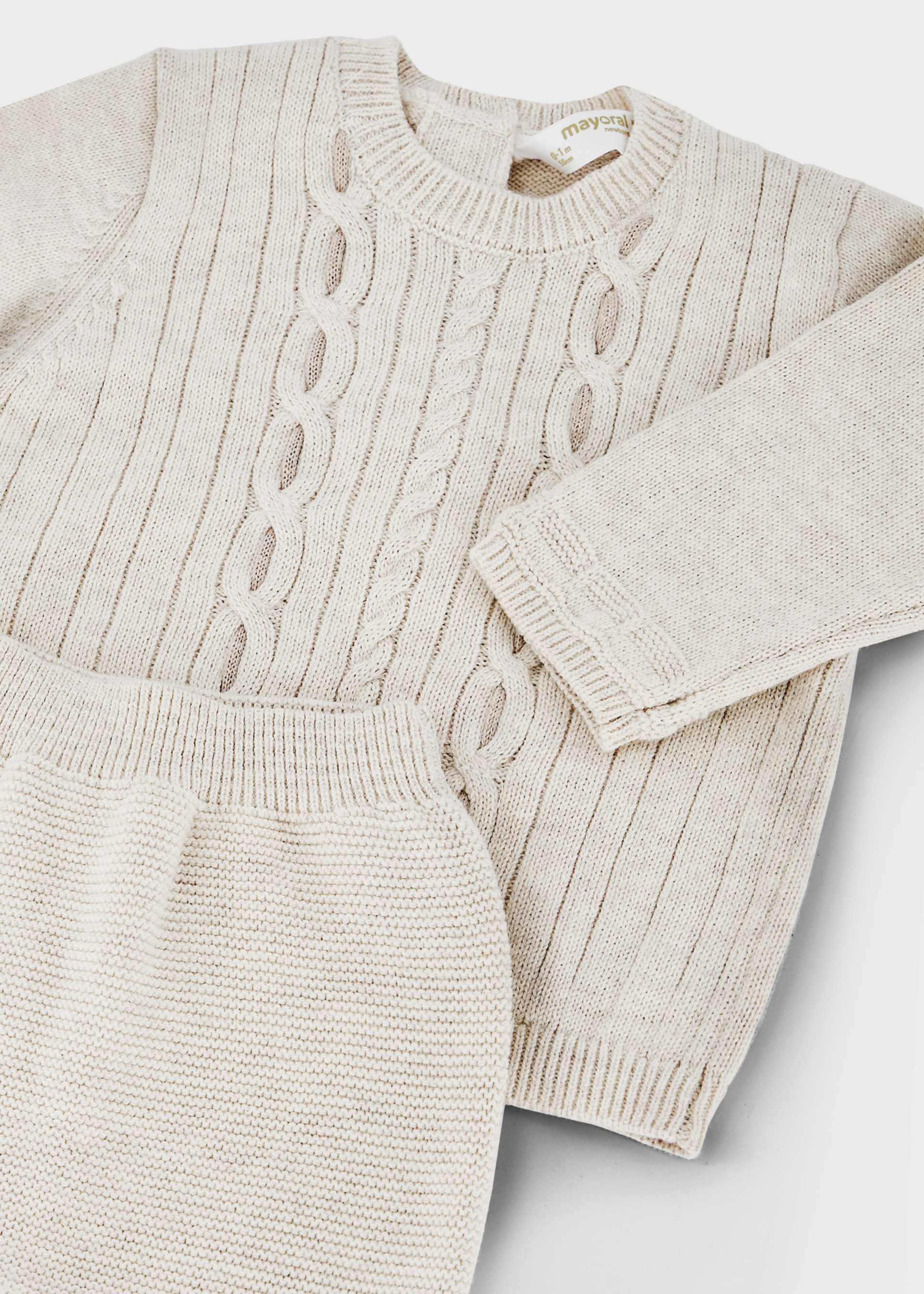 Newborn 3-piece tricot set