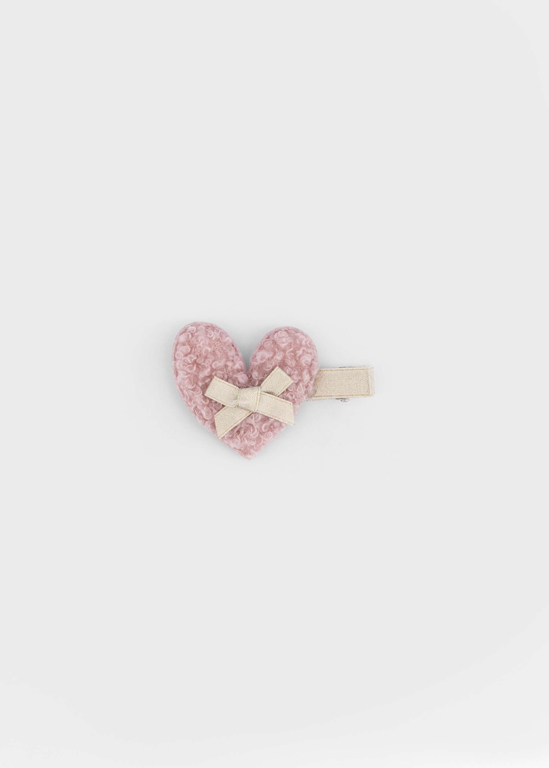 Pince cœur fille